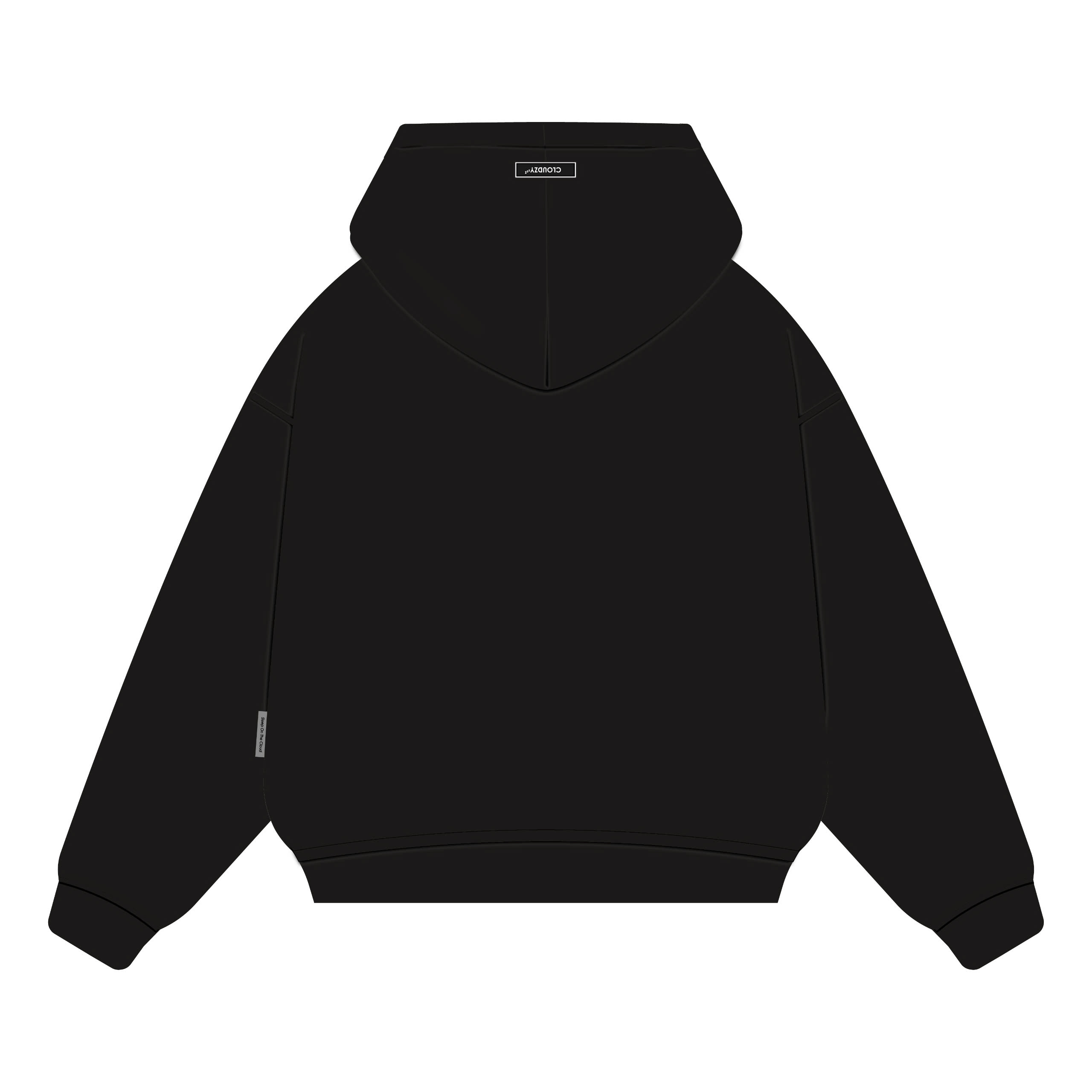 HOODIE BOXY ZIP TRƠN