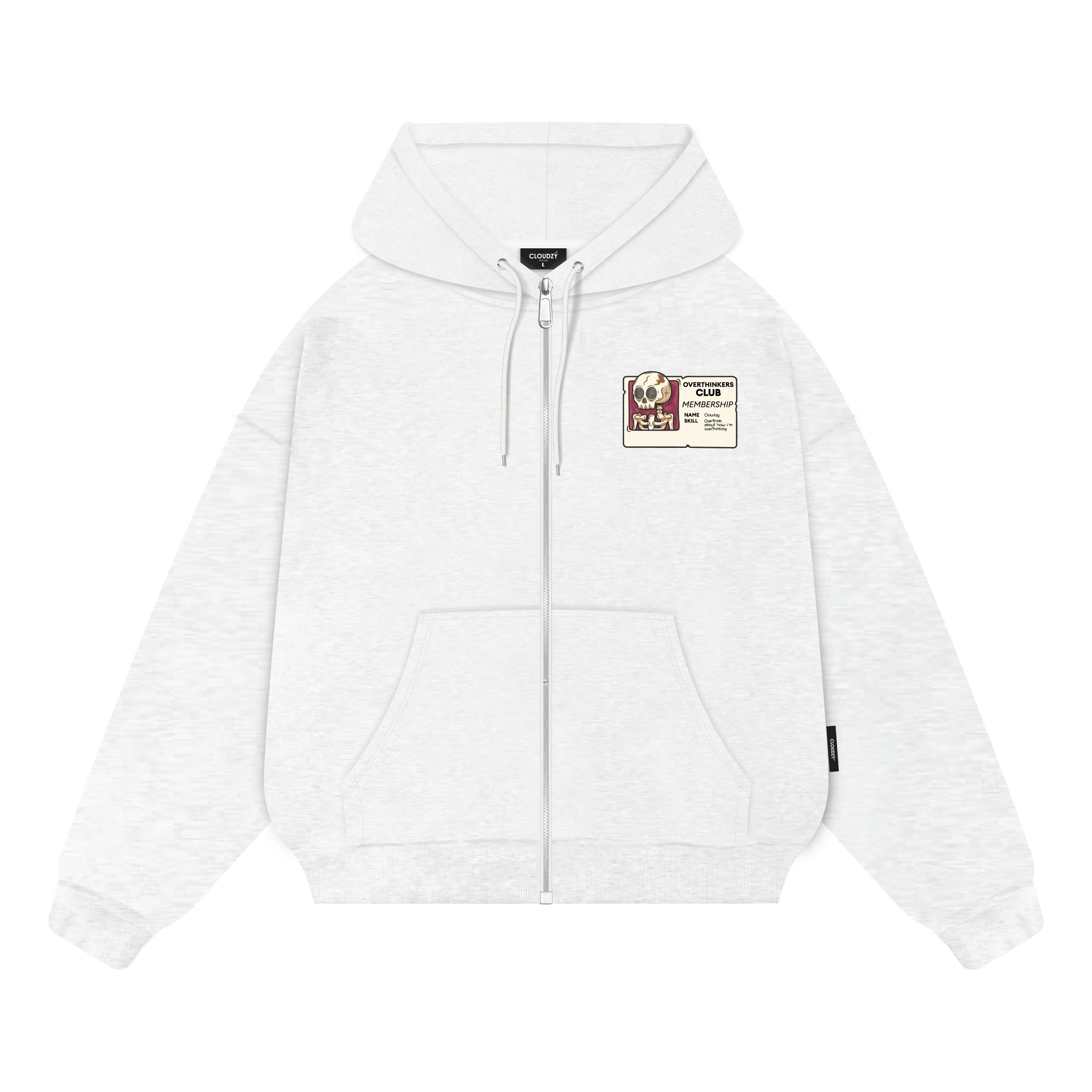 HOODIE BOXY ZIP MEMBERSHIP