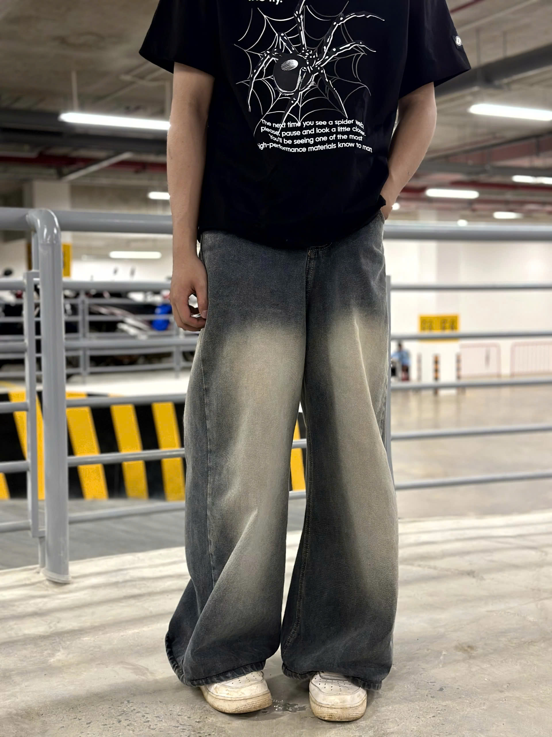 QUẦN JEAN BAGGY GRIND WASH