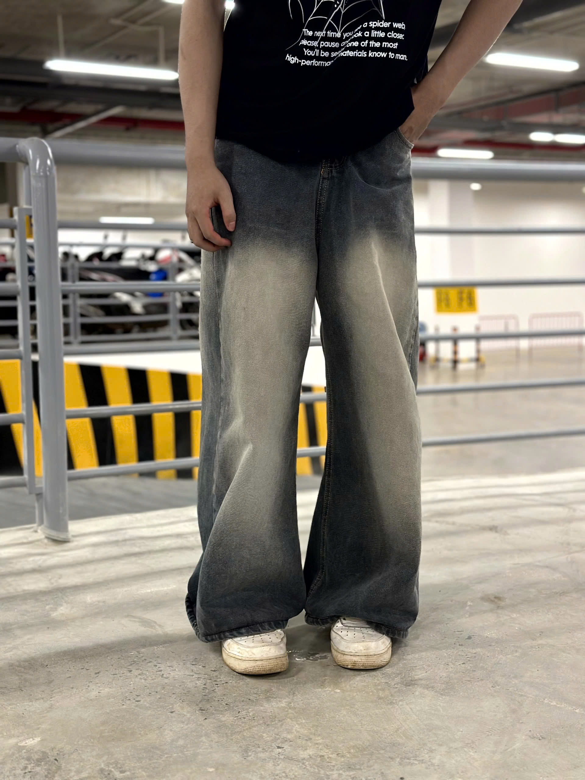 QUẦN JEAN BAGGY GRIND WASH