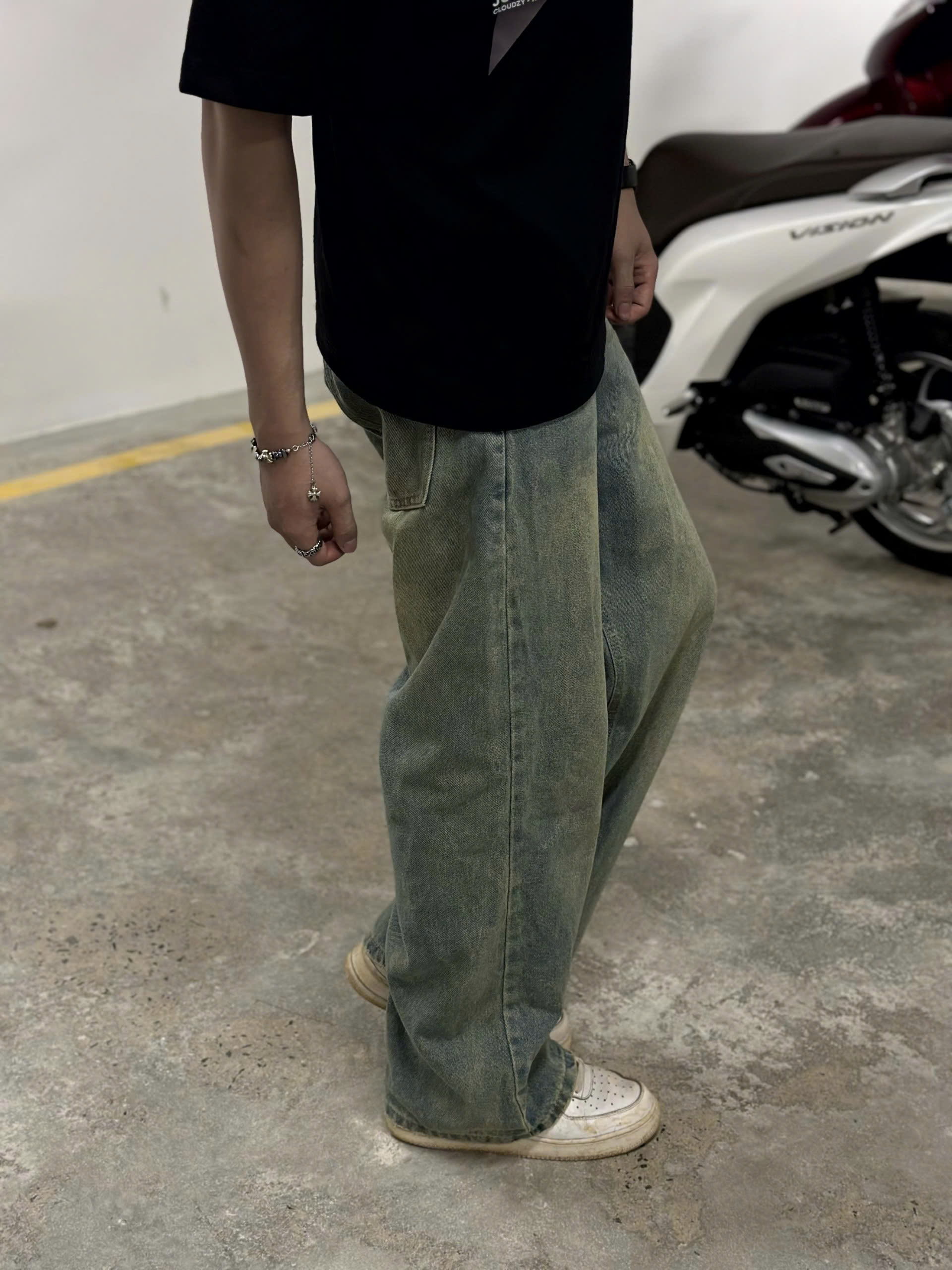 QUẦN JEAN BAGGY SEA WASH