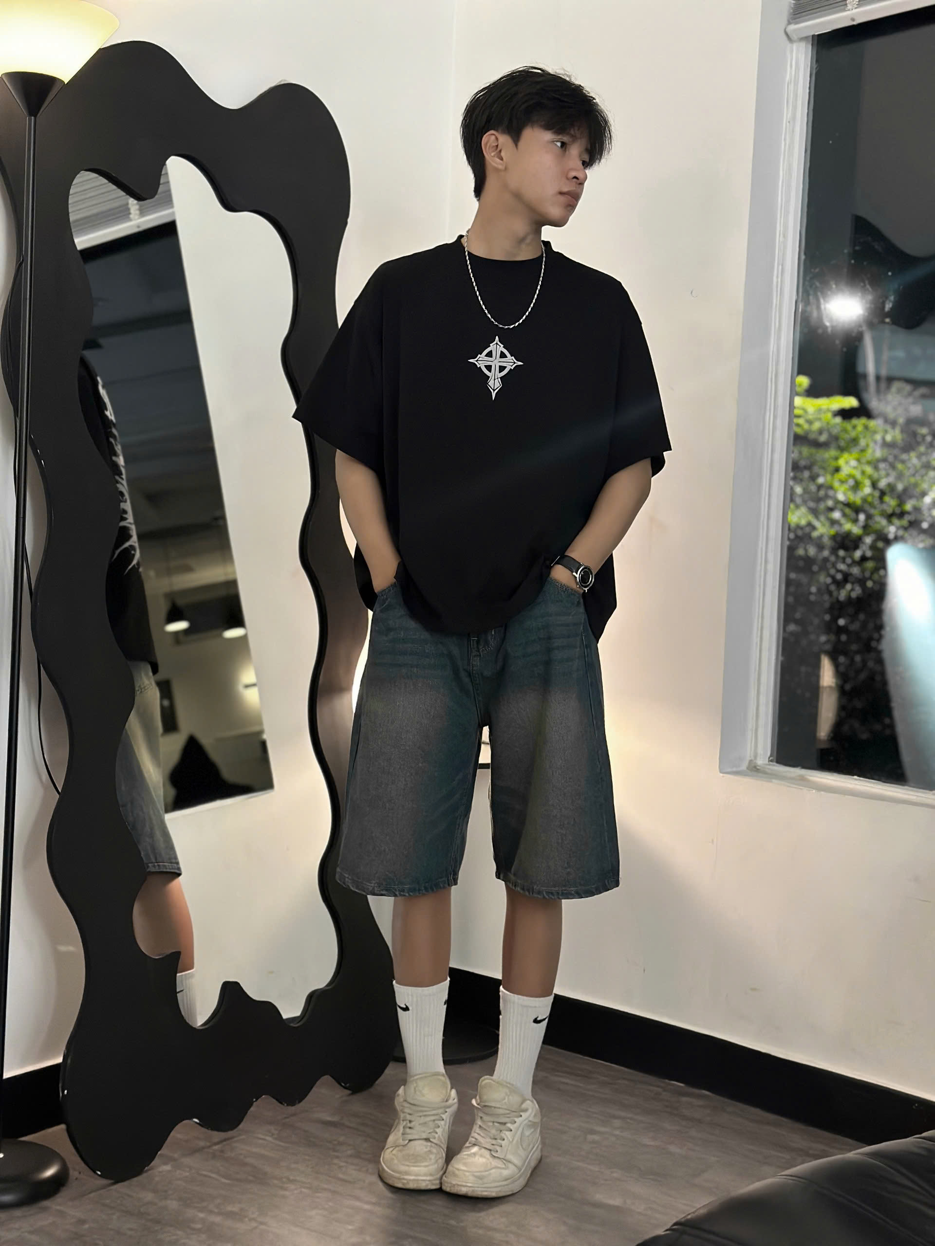 QUẦN JEAN BLUE SHORT