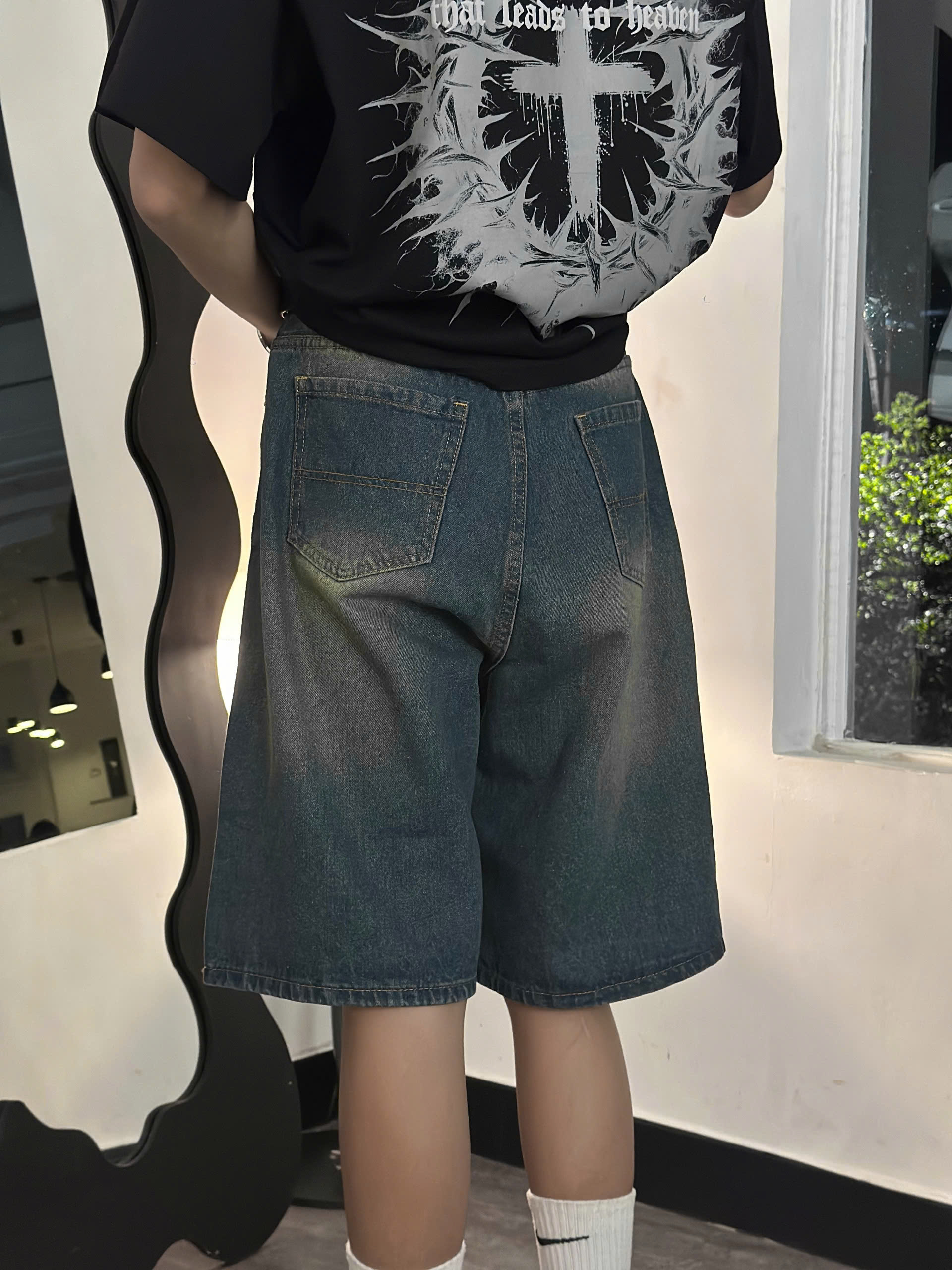 QUẦN JEAN BLUE SHORT