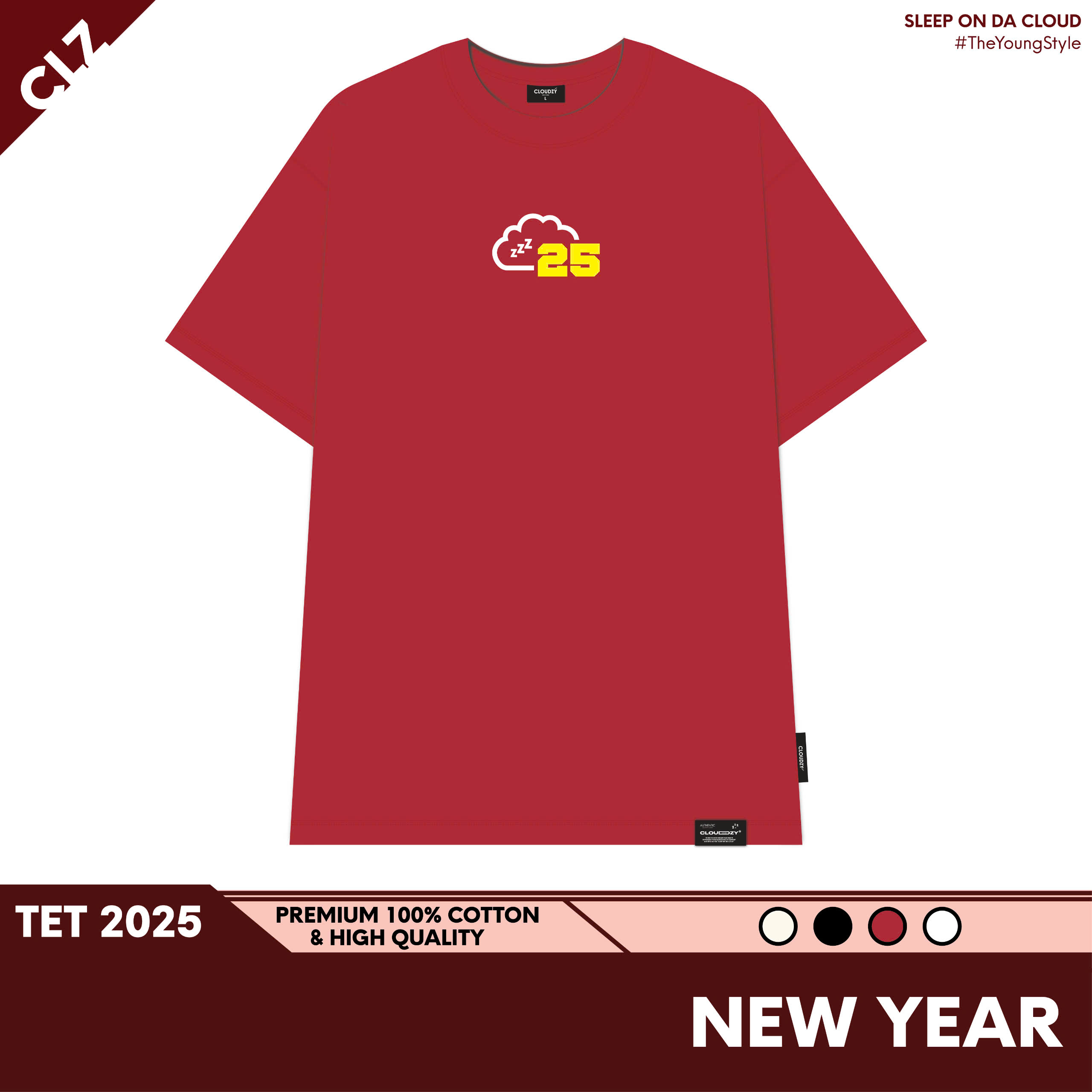ÁO THUN OVERSIZE NEW YEAR
