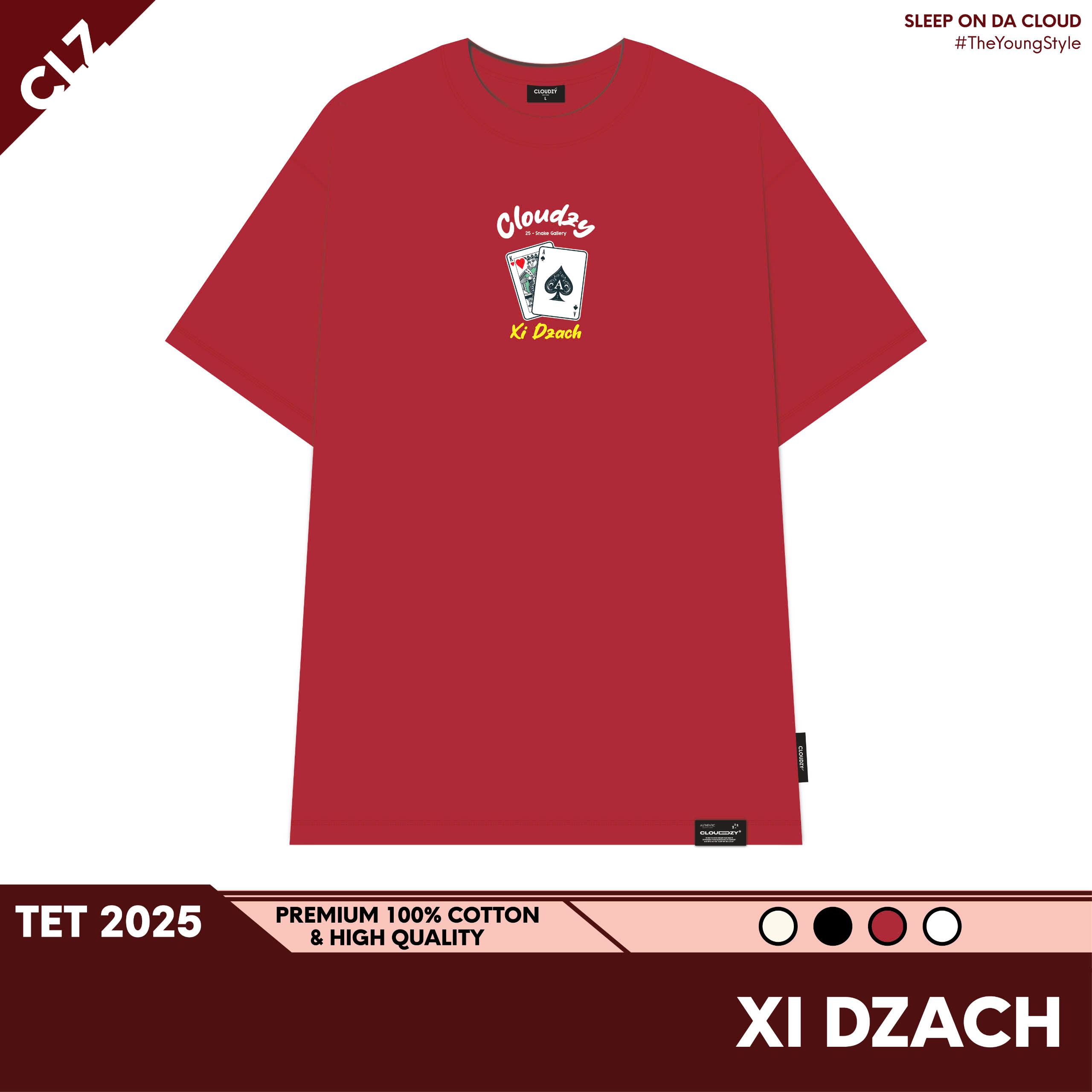 ÁO THUN OVERSIZE XI DZACH