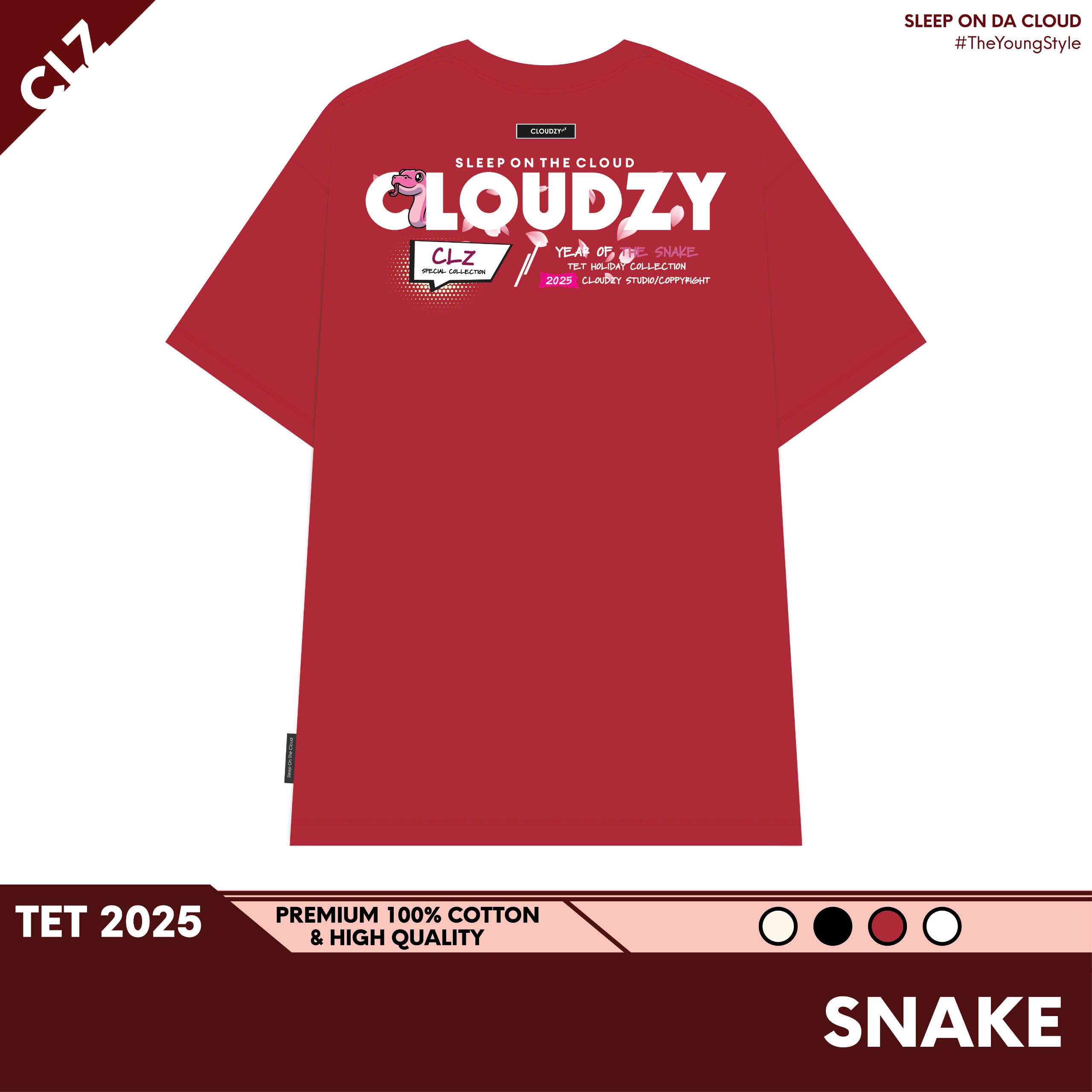 ÁO THUN OVERSIZE SNAKE