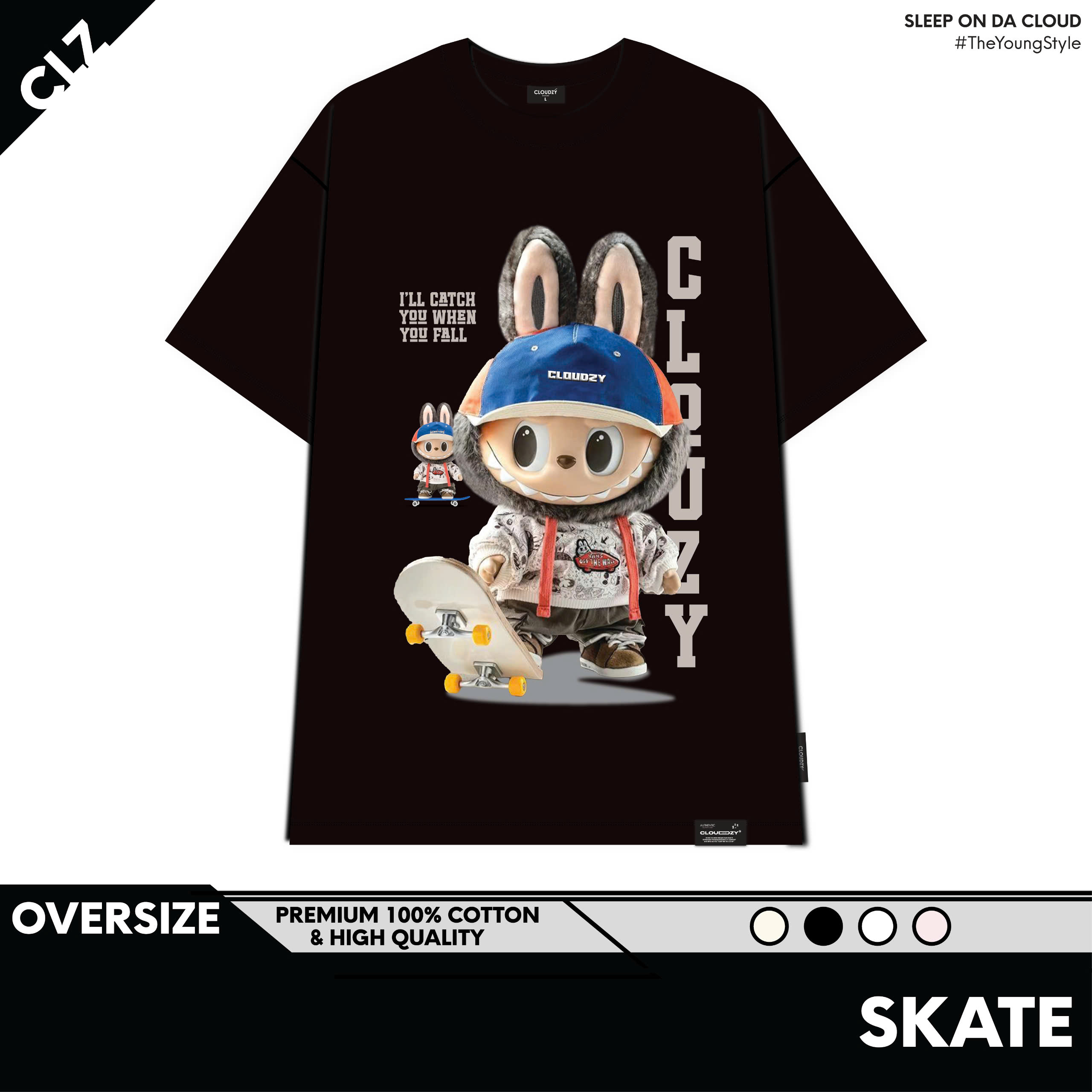 ÁO THUN OVERSIZE SKATE