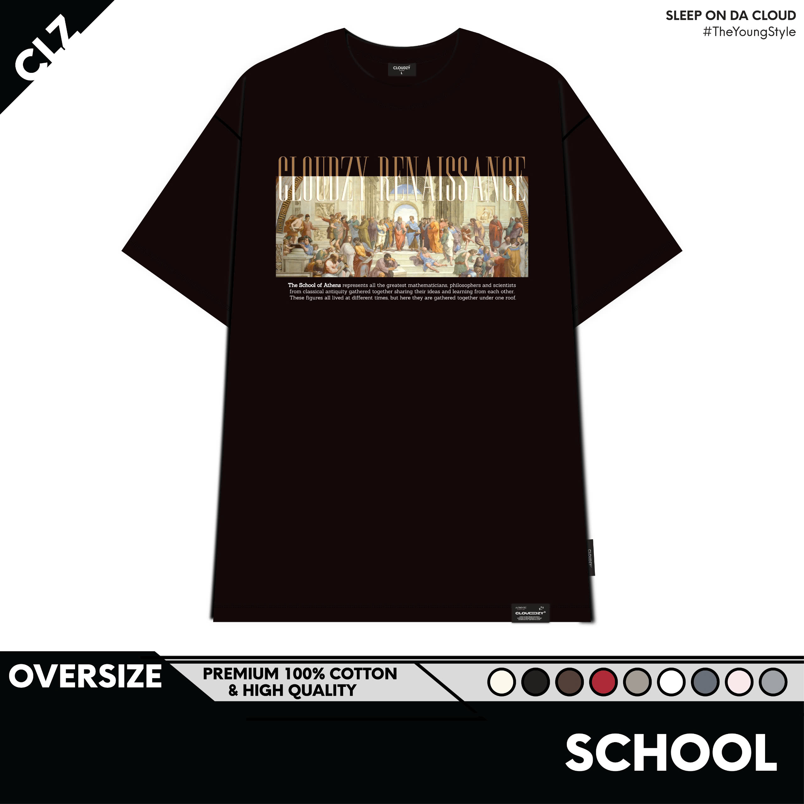 ÁO THUN OVERSIZE SCHOOL