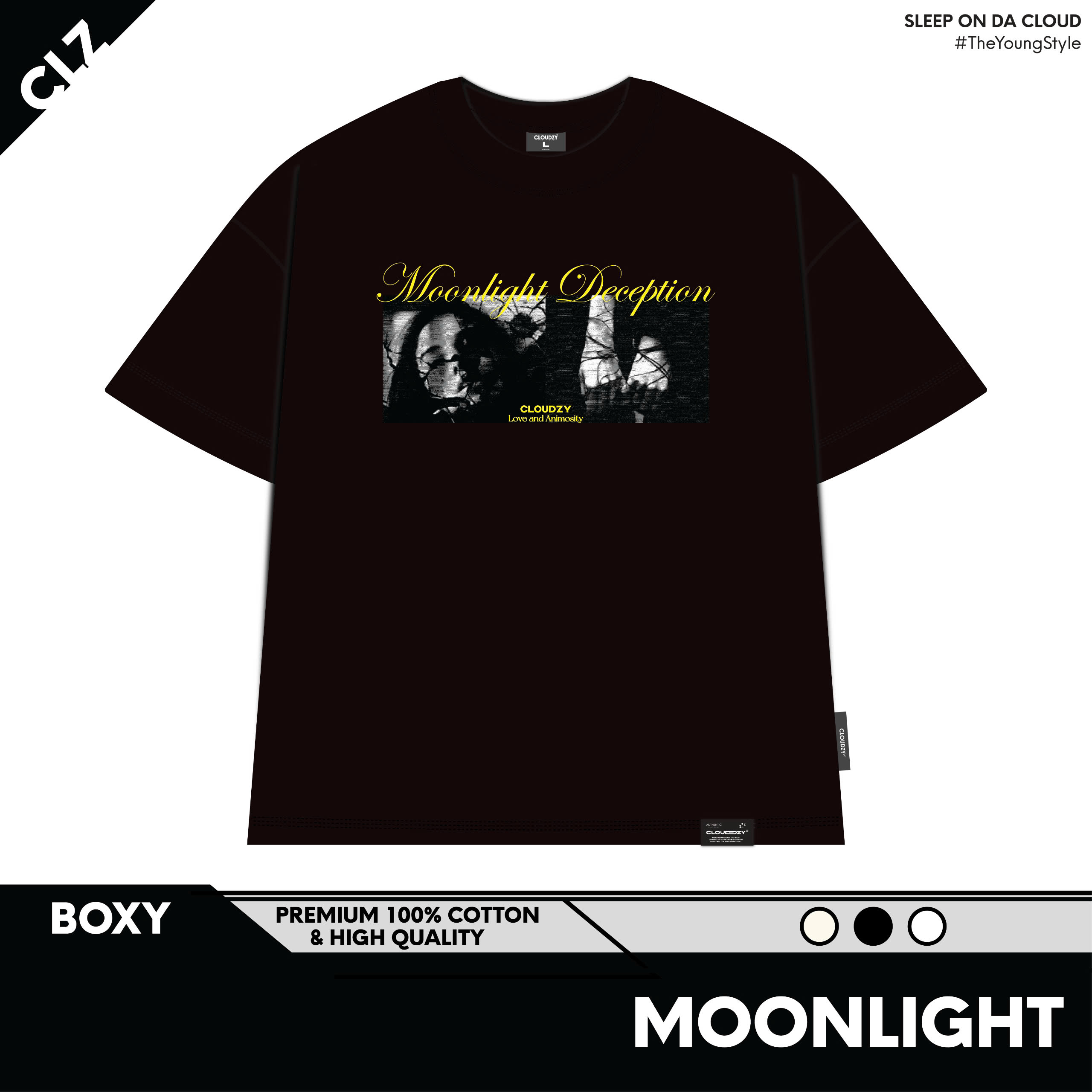 ÁO THUN BOXY MOONLIGHT