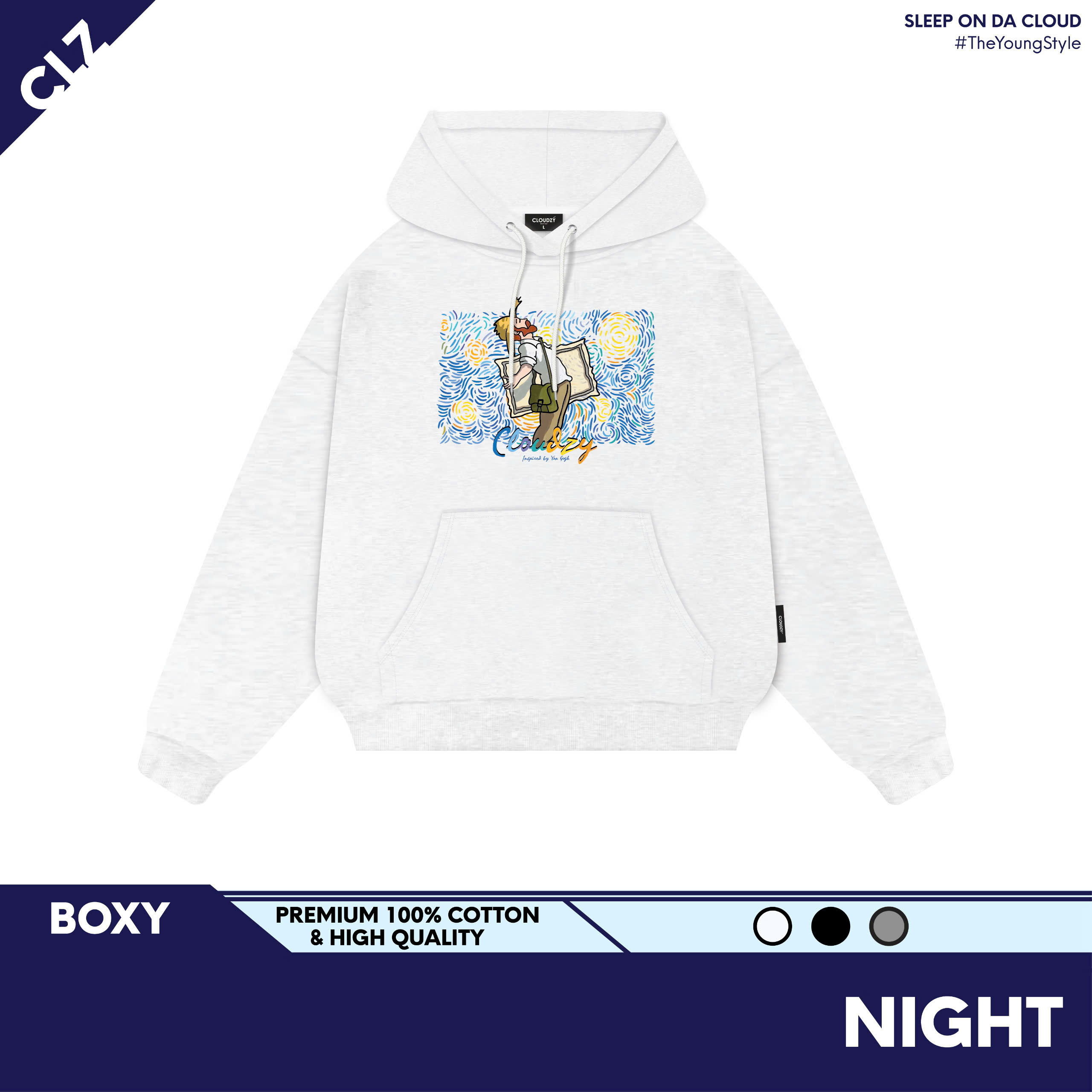 HOODIE BOXY NIGHT