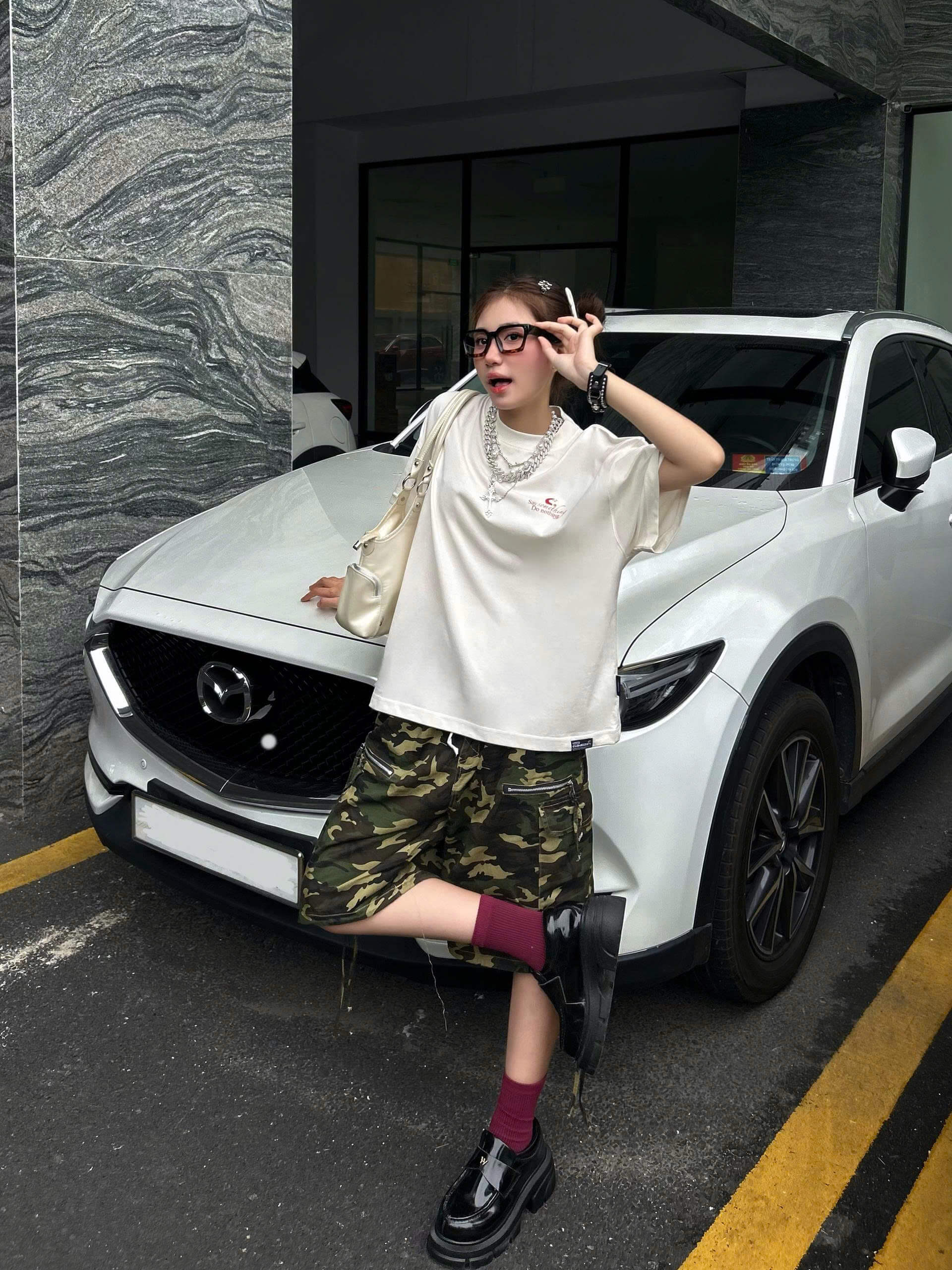 Áo thun boxy tee local brand Cloudzy unisex phông tay lỡ nữ cotton phối màu form rộng boxy SOMETHING