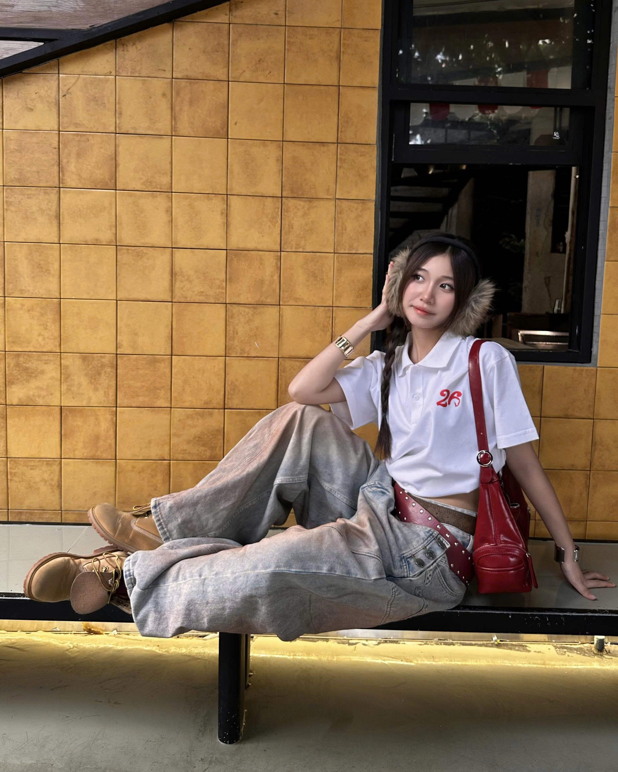 Áo polo tết 2026 CLOUDZY unisex form rộng áo có cổ pima cotton thấm hút tốt áo POLO nam nữ 100% cotton 250gsm STEED