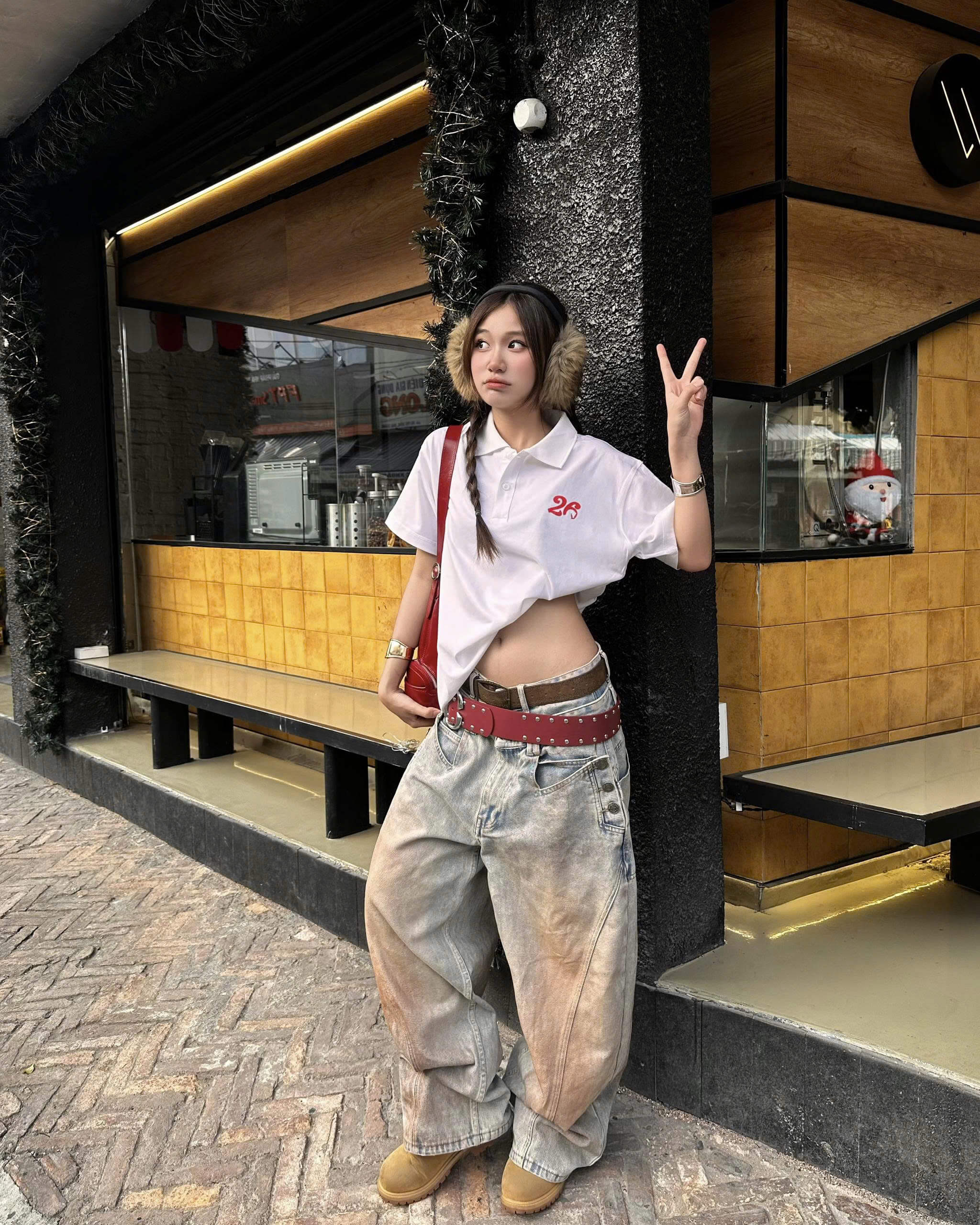 Áo polo tết 2026 CLOUDZY unisex form rộng áo có cổ pima cotton thấm hút tốt áo POLO nam nữ 100% cotton 250gsm STEED