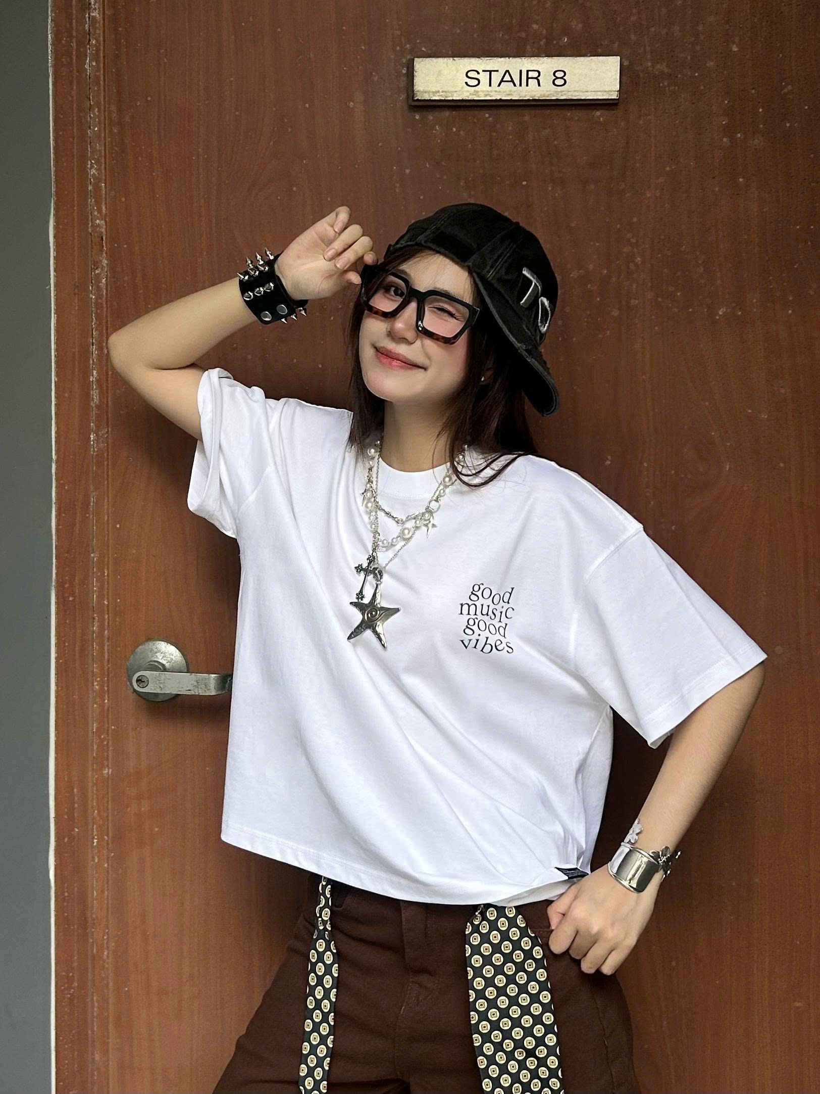 Áo thun boxy tee local brand Cloudzy unisex phông tay lỡ nữ cotton phối màu form rộng boxy VIBE