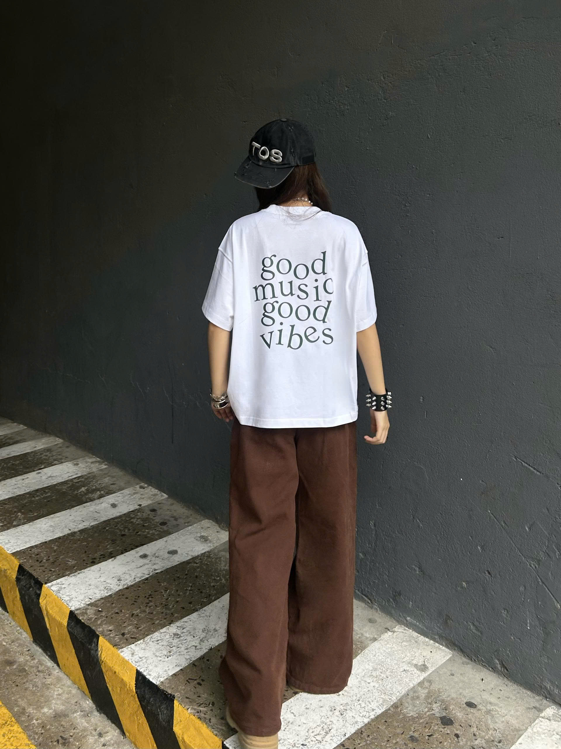 Áo thun boxy tee local brand Cloudzy unisex phông tay lỡ nữ cotton phối màu form rộng boxy VIBE