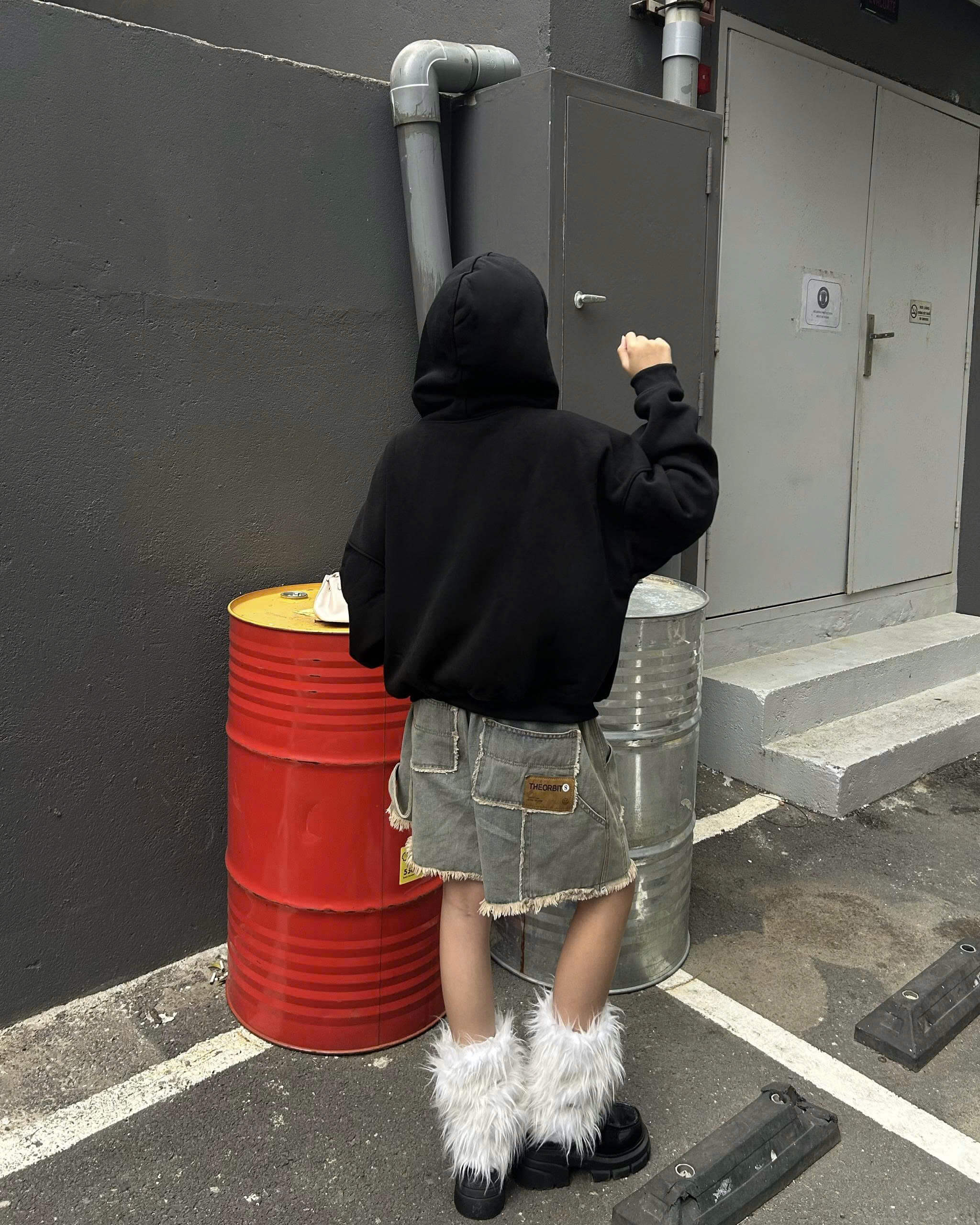 Áo khoác nỉ boxy khoá kéo zip CLOUDZY zip hoodie nỉ bông có mũ form rộng in logo chữ ký áo nỉ unisex nam nữ ZIP CORE