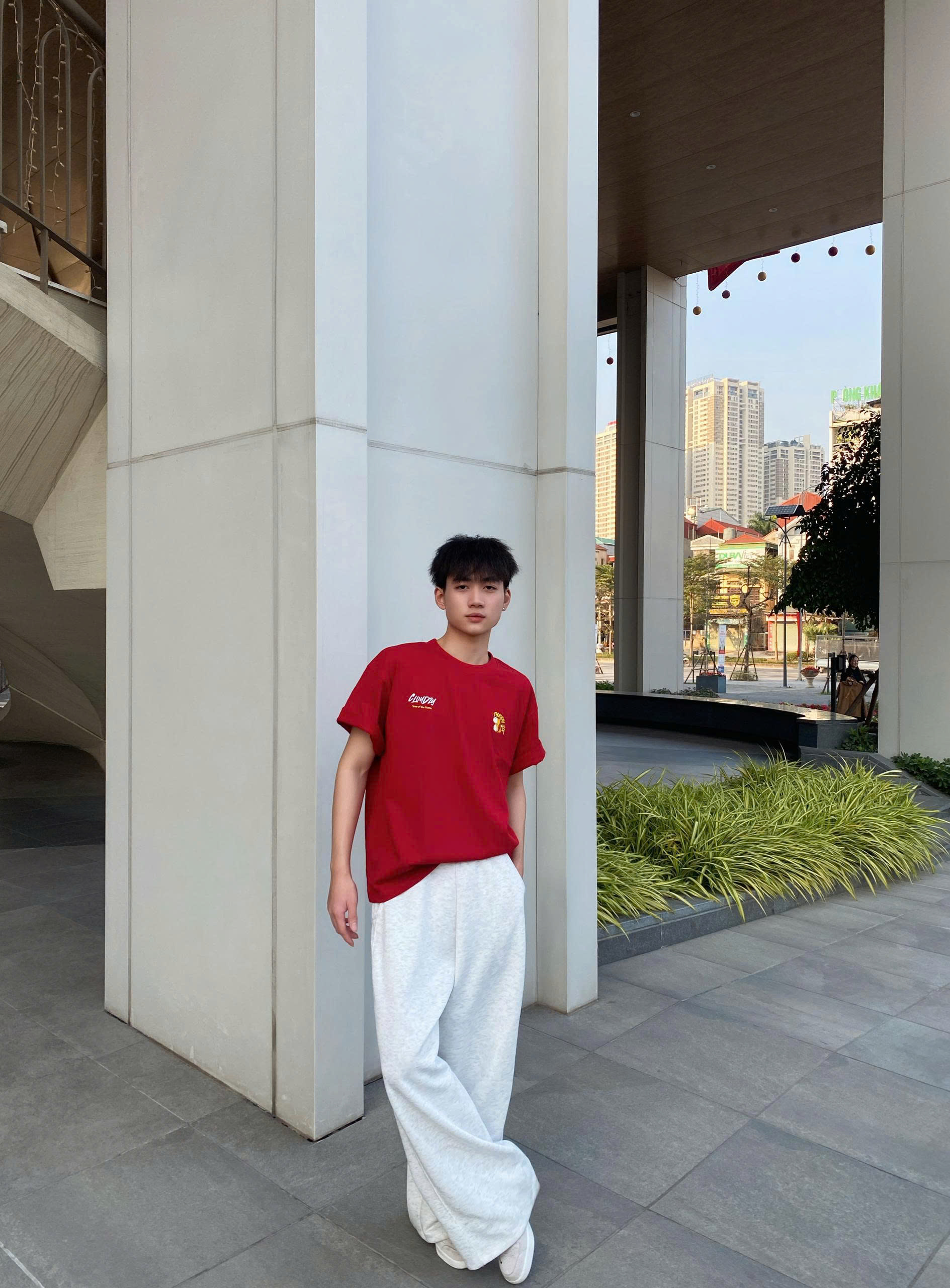 [BST TẾT 2026] Áo thun tết 2026 CLOUDZY local brand form rộng unisex năm ngọ màu đỏ vải 250gsm 100% cotton mềm mịn HORSE