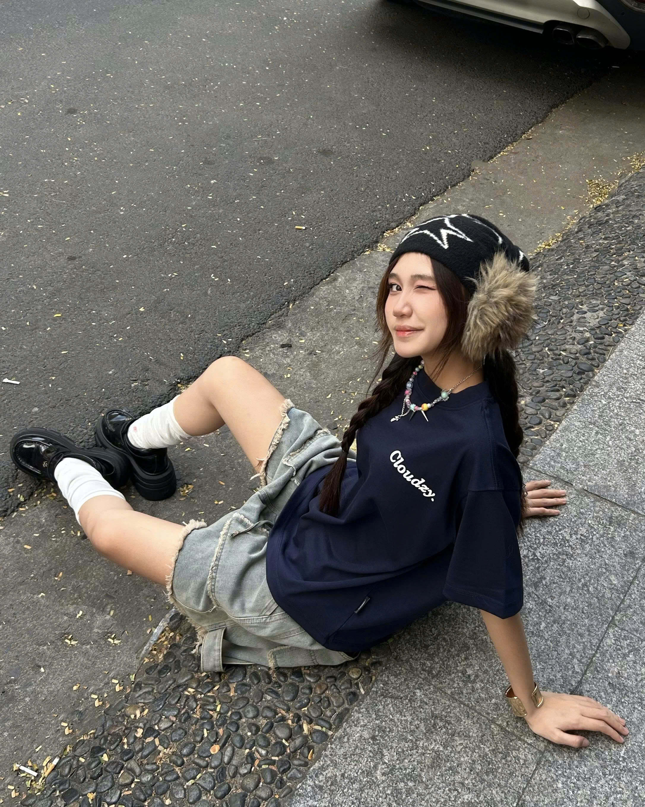 Áo thun local brand CLOUDZY basic 100% cotton 250GSM dày dặn áo cơ bản áo phông unisex thời trang nam nữ OVER CORE