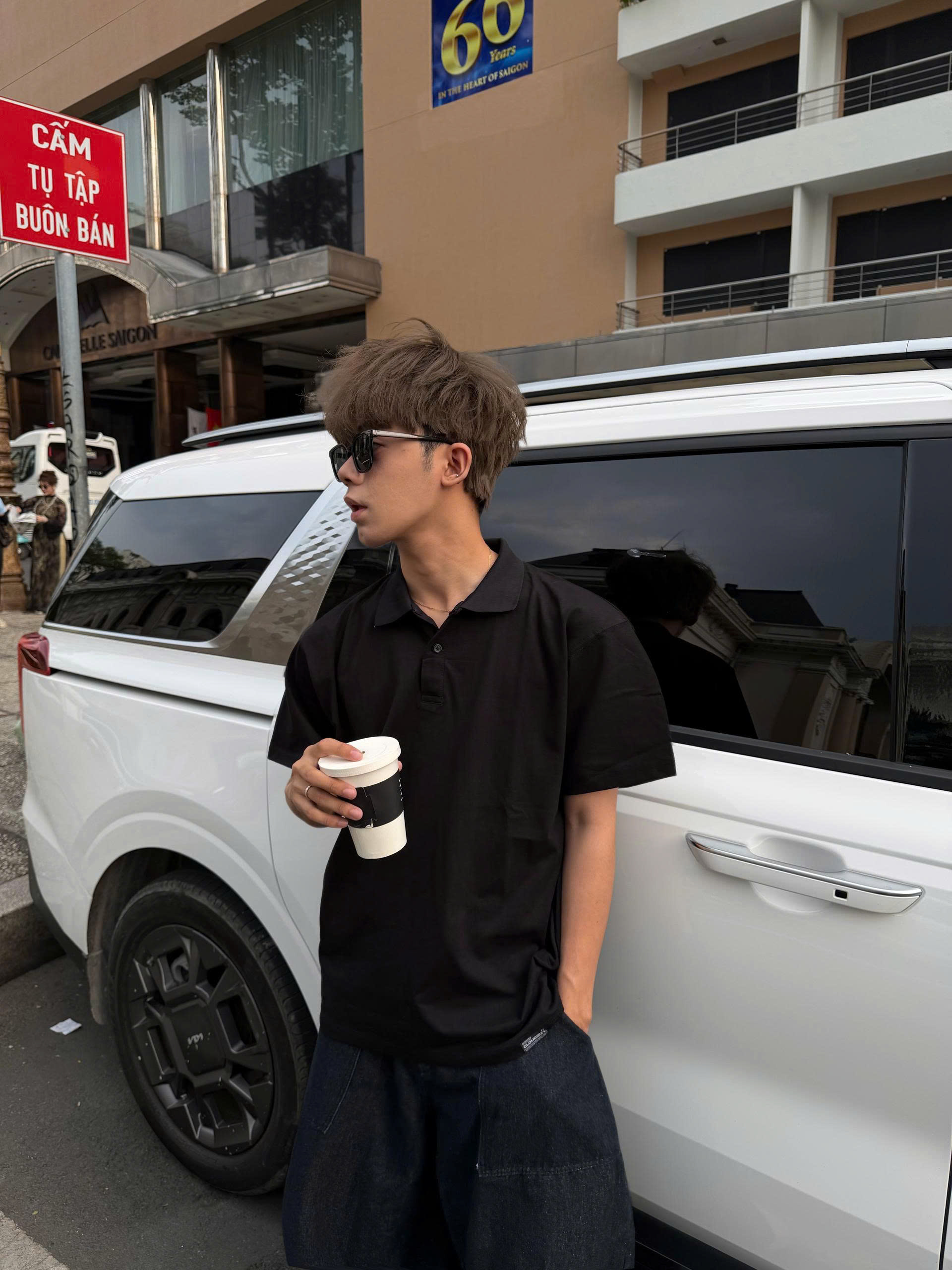 Áo thun nam polo nữ phông có cổ local brand unisex thoáng khí thoải mái oversize POLO TRƠN CLOUDZY