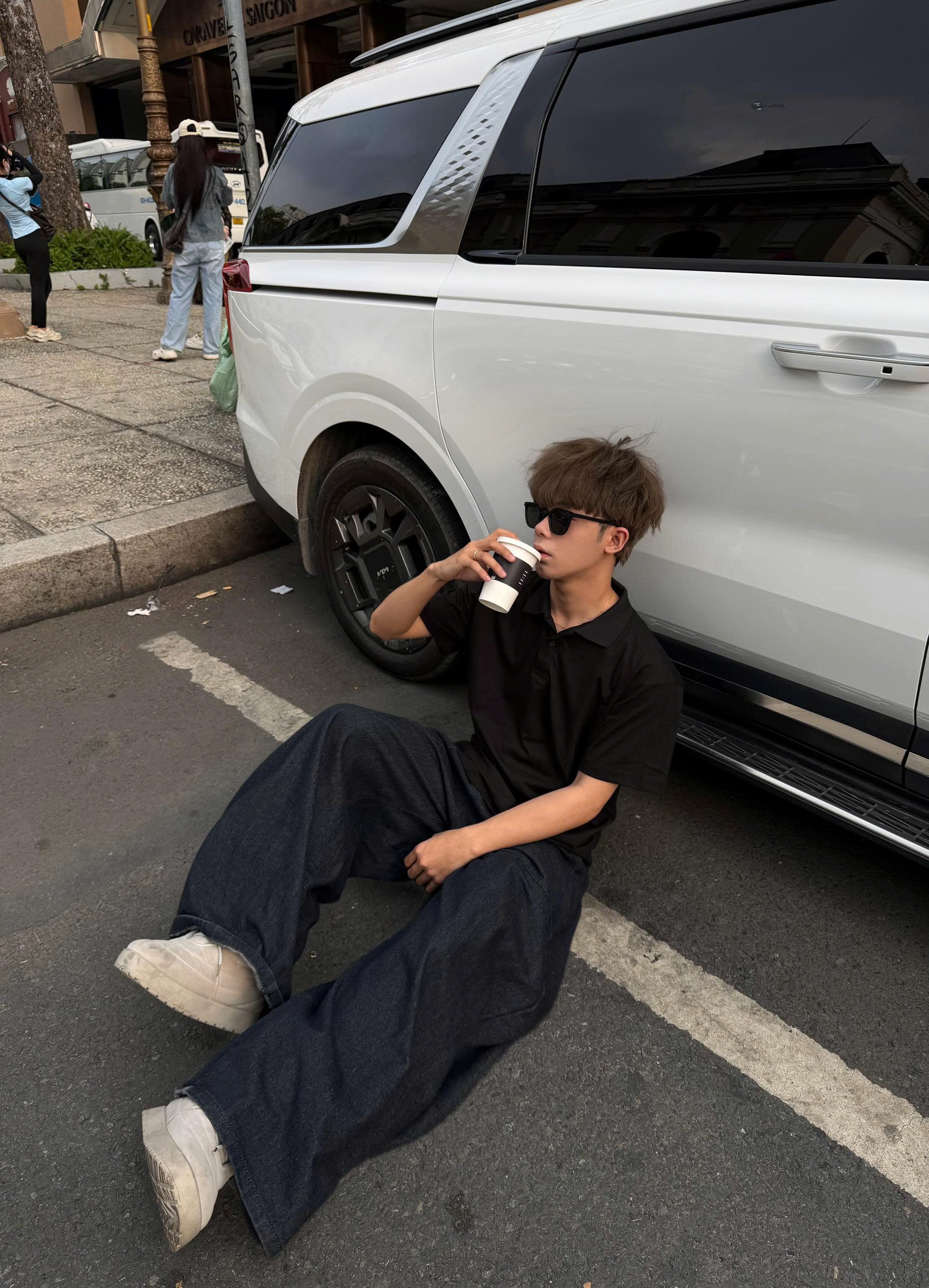 Áo thun nam polo nữ phông có cổ local brand unisex thoáng khí thoải mái oversize POLO TRƠN CLOUDZY