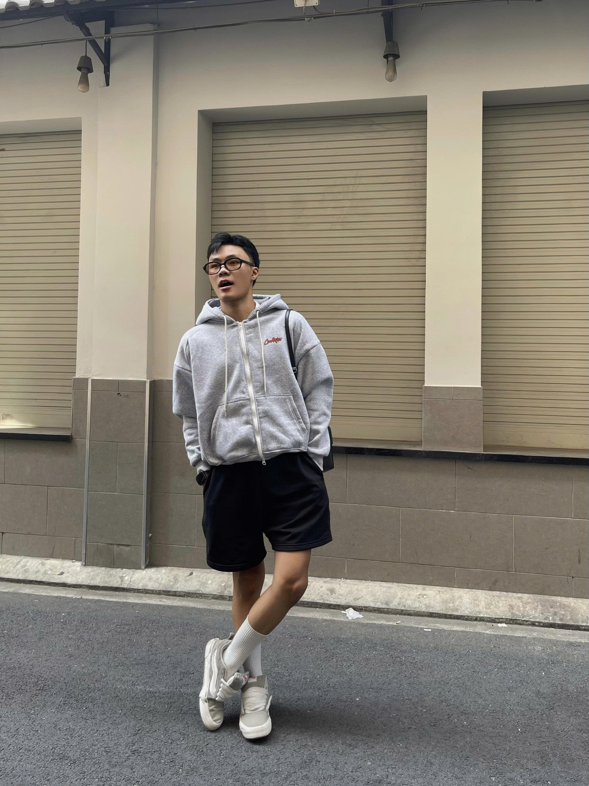 Quần short nam trơn nỉ cotton quần đùi nữ mềm mịn local brand CLOUDZY unisex bigsize SHORT TRƠN 2