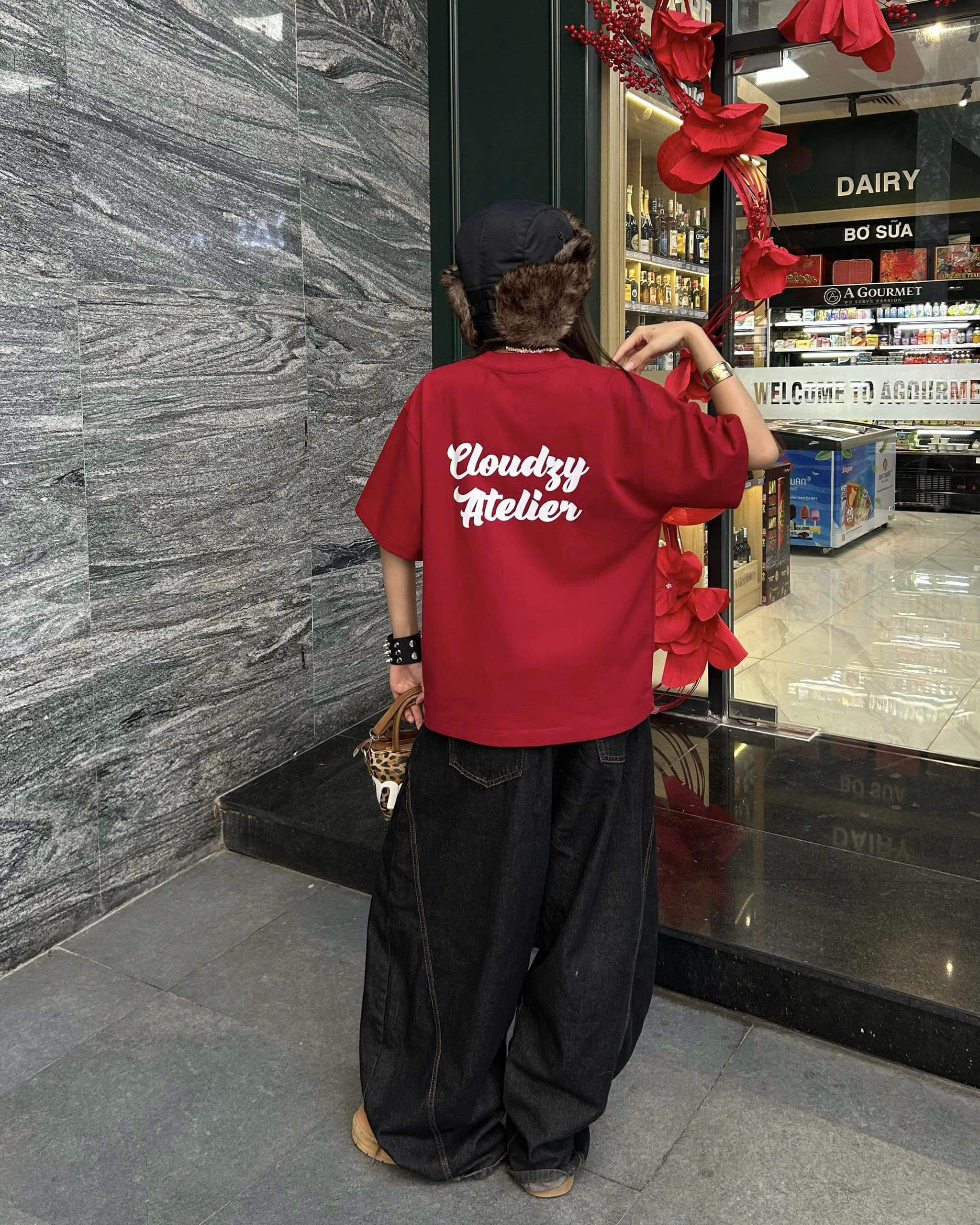 [BST HÈ] Áo thun hè 2026 CLOUDZY form oversize streetwear local brand 100% cotton 250GSM dày dặn áo phông ATELIER