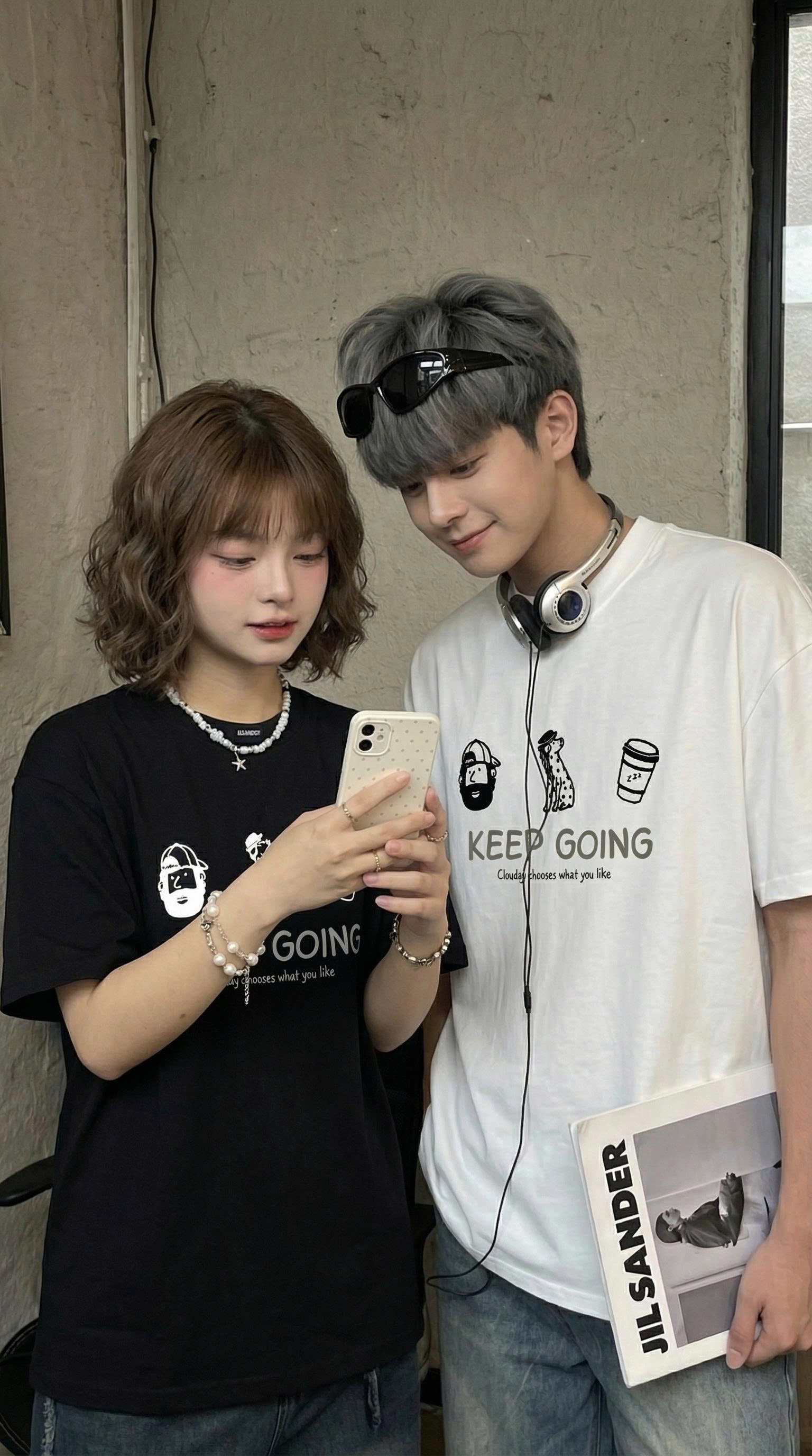 [NEW] Áo thun boxy CLOUDZY in Keep Going 100% cotton 250gsm dày dặn áo phông nam nữ unisex local brand streetwear KEEP