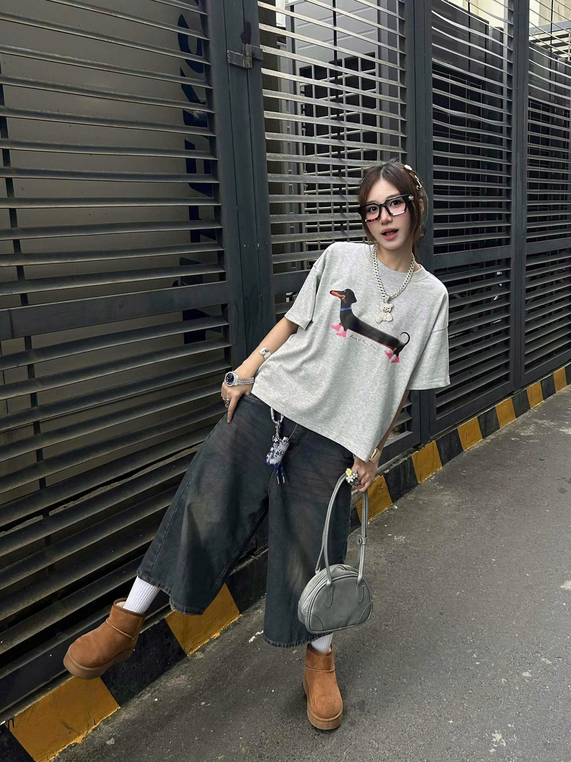 Áo phông boxy nam nữ form rộng in chữ slogan tối giản chất cotton hàn quốc 6 màu hot trend WHAT EVER CLOUDZY