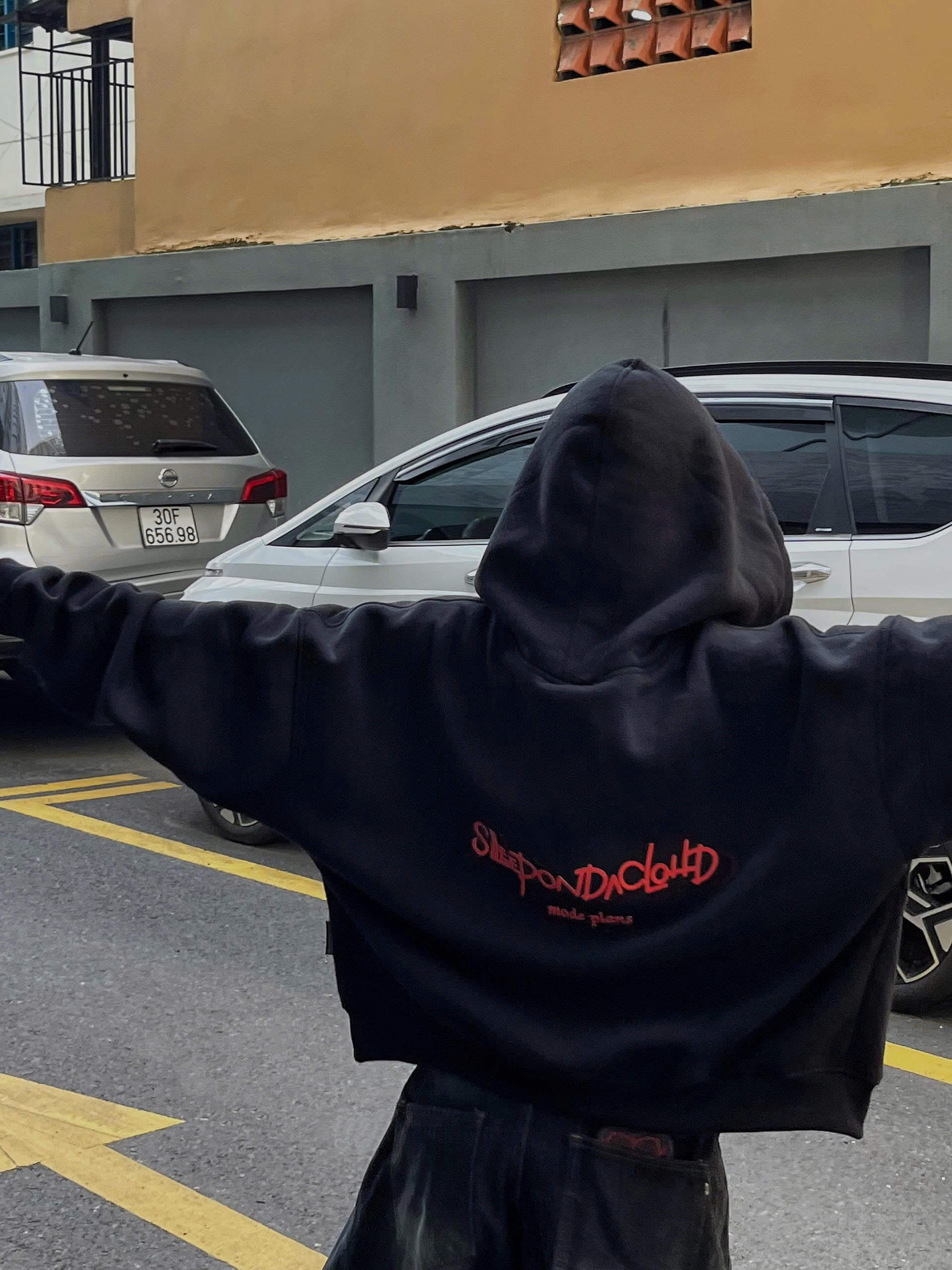 Áo khoác hoodie zip boxy nam nữ local brand zip hoodie nỉ bông dầy dặn unisex basic CLOUDZY PLAN