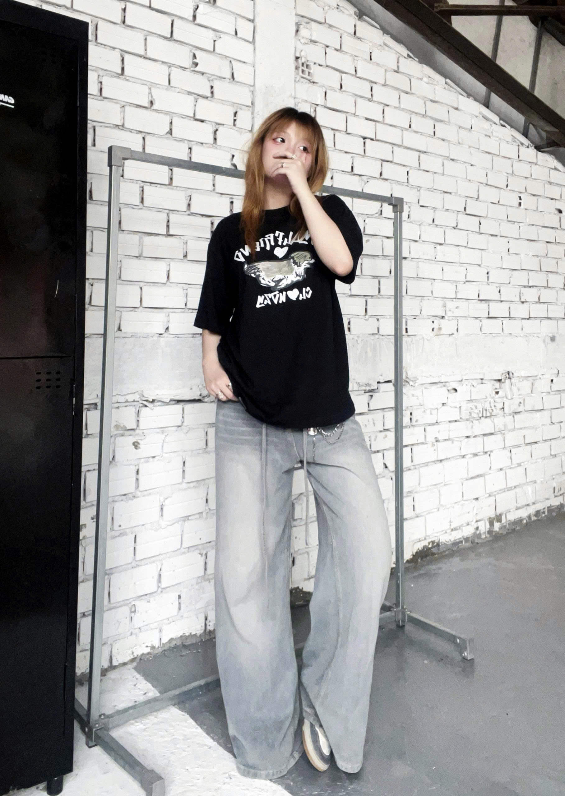 Áo thun oversize cotton 100% 250gsm áo phông local brand CLOUDZY unisex LOYAL