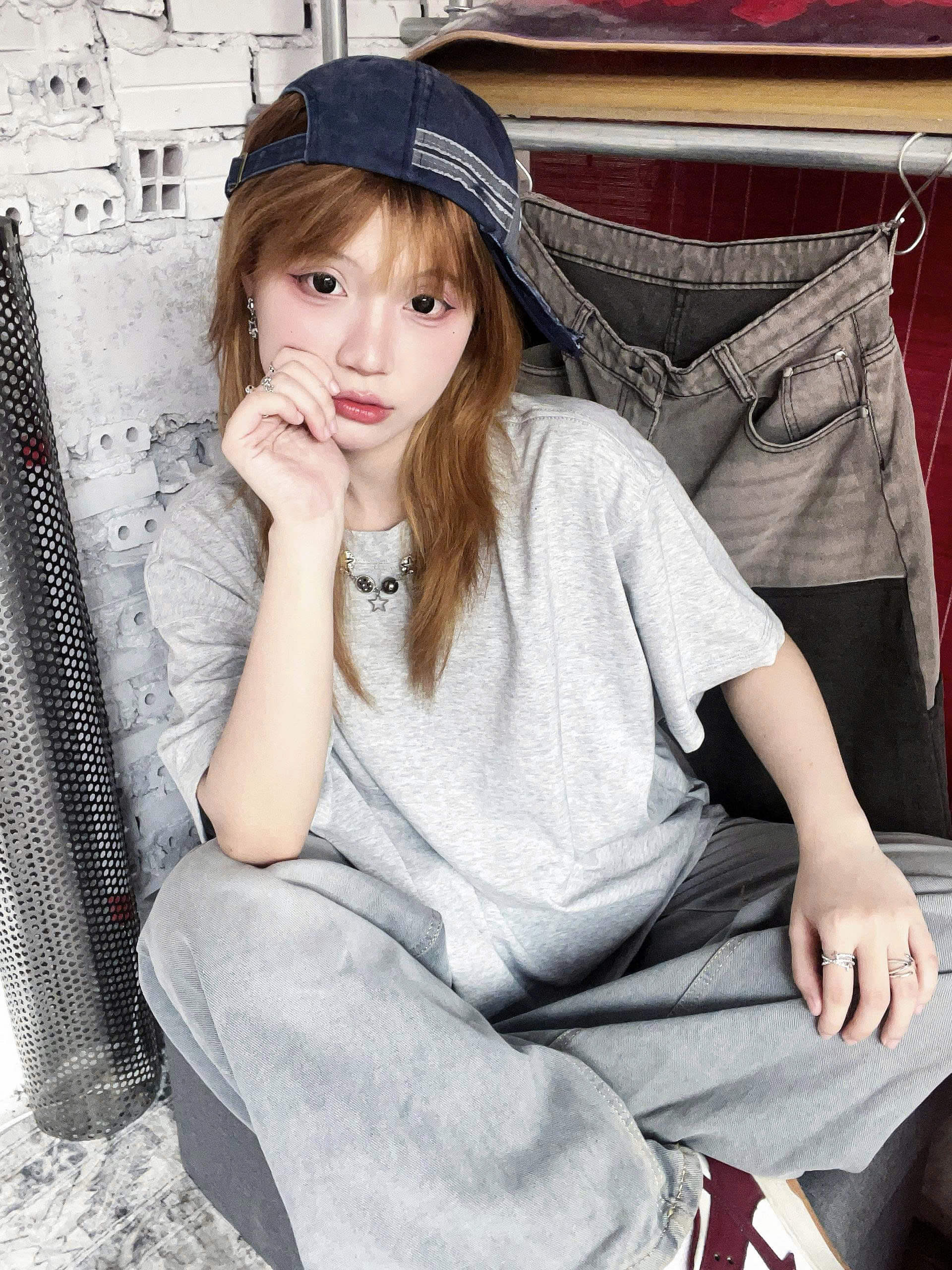 Áo phông nam nữ unisex tay lỡ AT TRƠN CLOUDZY thun form rộng local brand teen cổ tròn oversize