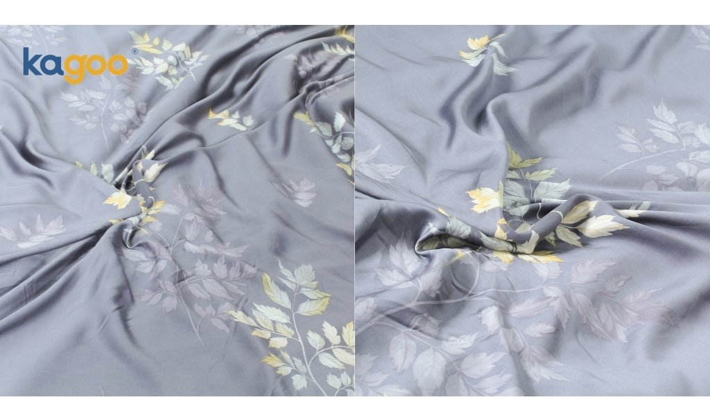 Chăn ga gối Tencel 60s Hương Quỳnh tím – Nhập khẩu Nhật, mềm mịn, sang trọng