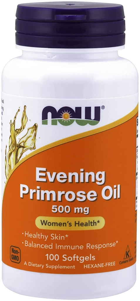 VIÊN UỐNG DẦU HOA ANH THẢO ( HAY CÒN GỌI LÀ HOA ANH THẢO CHIỀU ) NOW EVENING PRIMROSE OIL 500MG ( HỘP 100 VIÊN NANG MỀM )