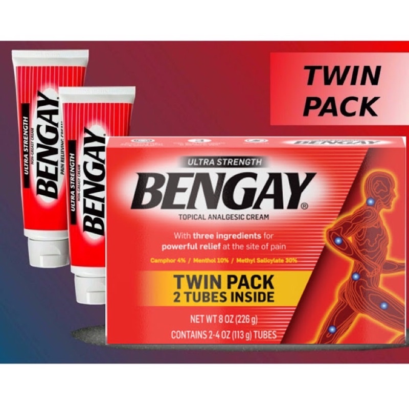 KEM XOA BÓP BENGAY ULTRA STRENGTH, HỘP 226G (2 TUBE 113G)