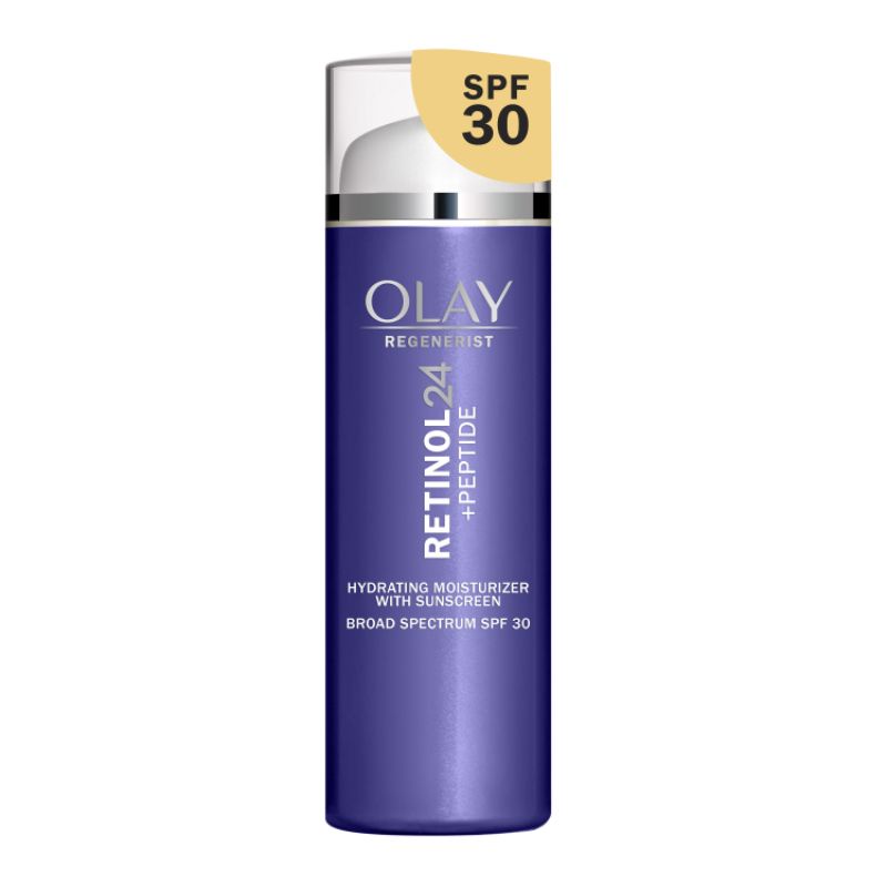 KEM DƯỠNG ẨM CHỐNG NẮNG LÀM SÁNG DA SPF 30 OLAY REGENERIST RETINOL24 + PEPTIDE HYDRATING MOISTURIZER WITH SUNSCREEN 50ML