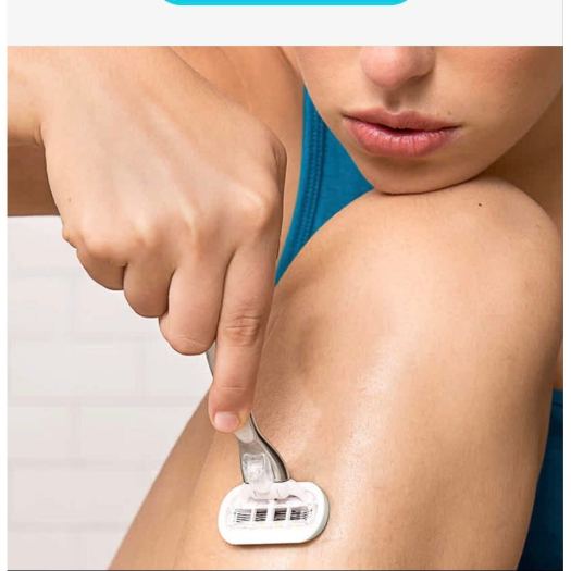 BỘ DAO CẠO DÀNH CHO NỮ 5 LƯỠI CAO CẤP GILLETTE VENUS DELUXE SMOOTH SENSITIVE 1 THÂN VÀ  11 LƯỠI