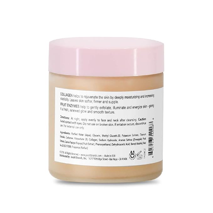 MẶT NẠ NGỦ DƯỠNG ẨM, LÀM SÁNG SĂN CHẮC DA VALJEAN LABS RENEW COLLAGEN + FRUIT ENZYMES SLEEPING MASK 100ML