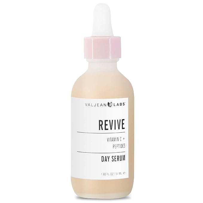 SERUM NGÀY CHO DA MẶT SÁNG DA, ĐỀU MÀU VALJEAN LABS REVIVE VITAMIN C + PEPTIDES DAY SERUM 54ML