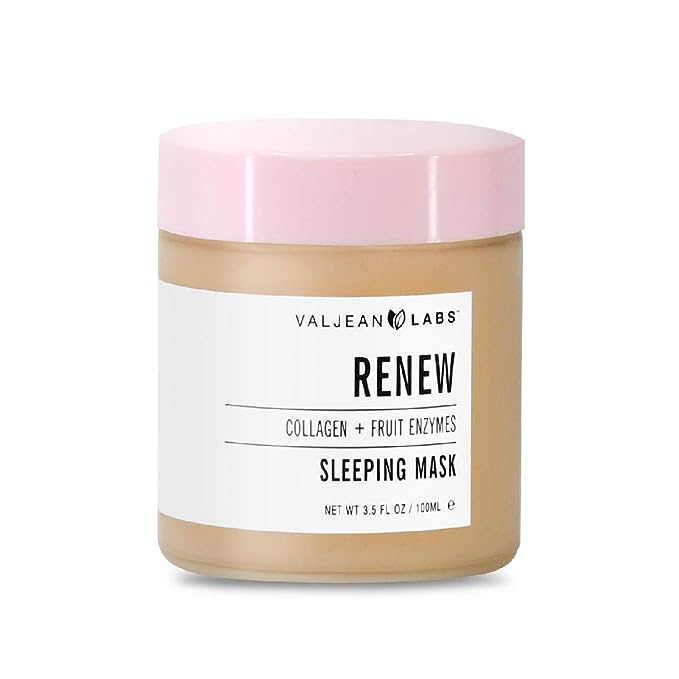 MẶT NẠ NGỦ DƯỠNG ẨM, LÀM SÁNG SĂN CHẮC DA VALJEAN LABS RENEW COLLAGEN + FRUIT ENZYMES SLEEPING MASK 100ML