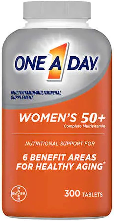 Viên Uống Tổng Hợp Vitamin Cho Phụ Nữ Trên 50 Tuổi ONE A DAY WOMEN'S 50+ hộp 300 viên