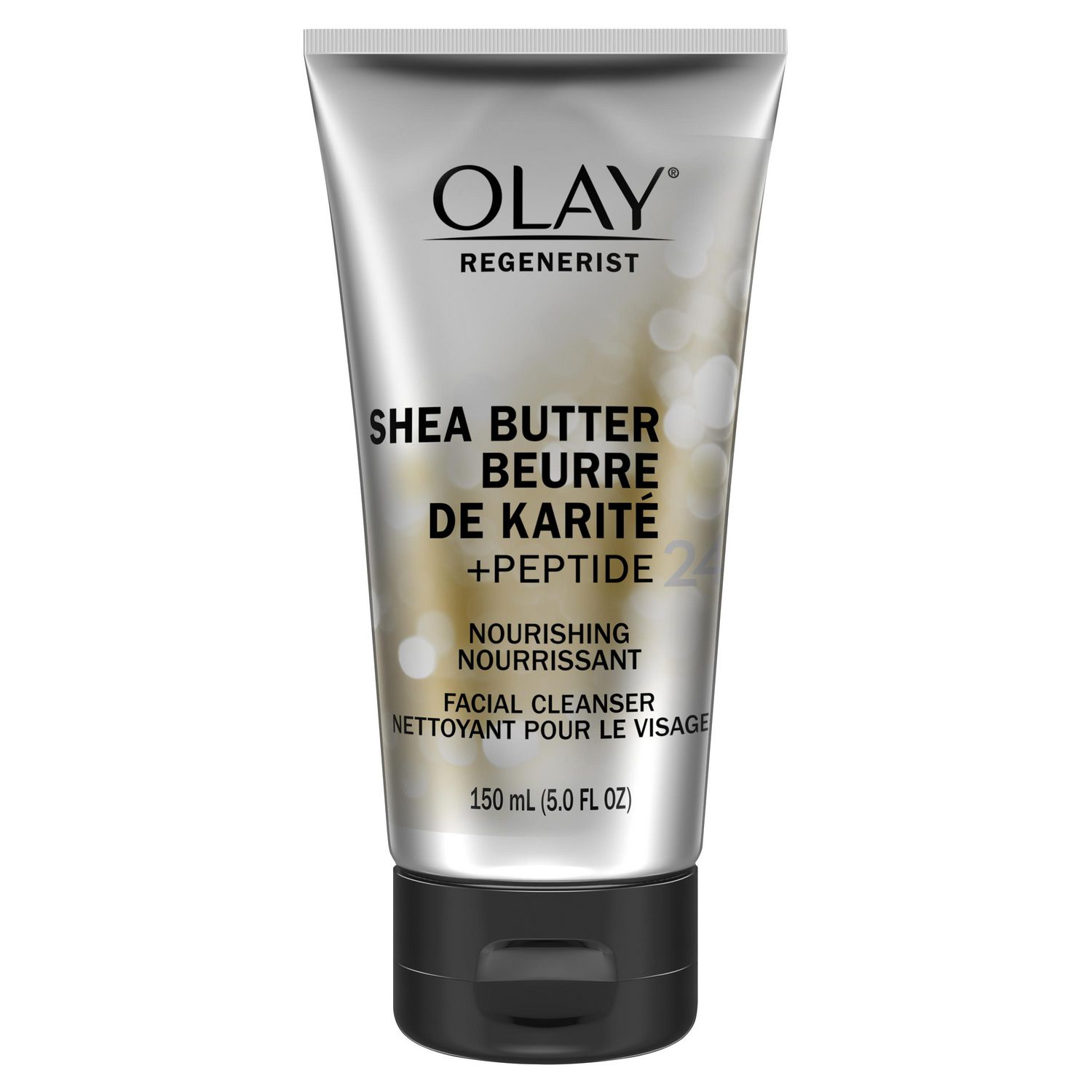 SỮA RỬA MẶT OLAY REGENERIST SHEA BUTTER+PEPTIDE NOURSHING FACIAL CLEANSER 150ML