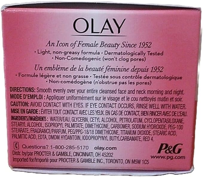 KEM NGÀY VÀ ĐÊM DƯỠNG ẨM, CHỐNG LÃO HÓA VÀ LÀM MỀM MỊN DA OLAY ACTIVE HYDRATING ORIGINAL CREAM 56ML