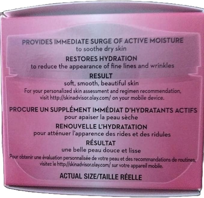 KEM NGÀY VÀ ĐÊM DƯỠNG ẨM, CHỐNG LÃO HÓA VÀ LÀM MỀM MỊN DA OLAY ACTIVE HYDRATING ORIGINAL CREAM 56ML