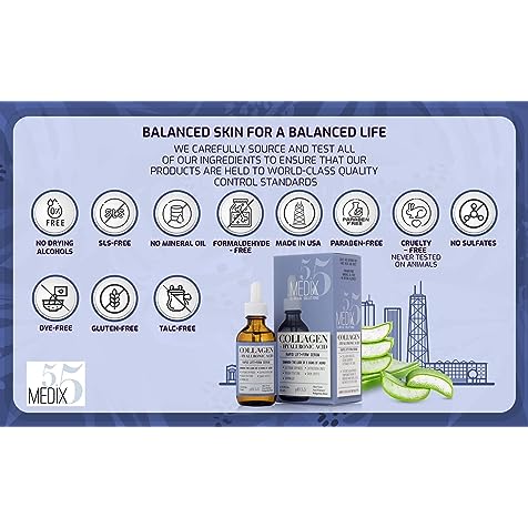 SERUM NÂNG CƠ, SĂN CHẮC DA MẶT MEDIX 5.5 COLLAGEN + HYALURONIC ACID RAPID LIFT + FIRM SERUM 52ML