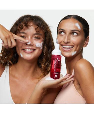 SỮA RỬA MẶT TẠO BỌT VỚI TÊ BÀO GỐC HOA HỒNG CHO LÀN DA NHẠY CẢM ANDALOU NATURALS CLEANSING FOAM WITH ROSE STEM CELLS SENSITIVE 163ML