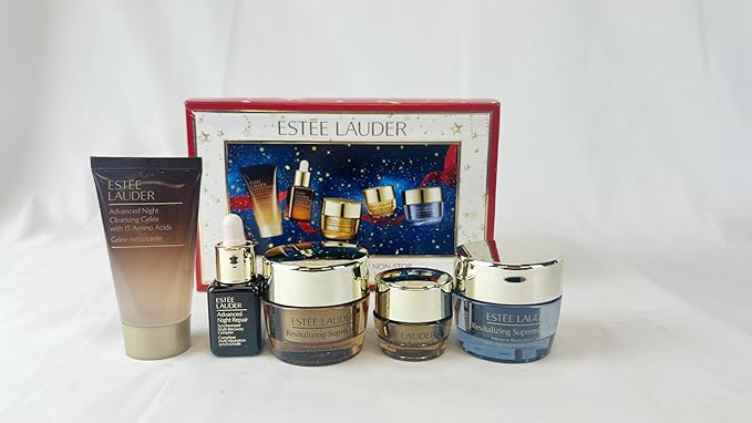 BỘ SẢN PHẨM CHĂM SÓC DA 5 MÓN GIÚP PHỤC HỒI VÀ DƯỠNG ẨM LÀM CHO LÀN DA TỎA SÁNG 24/7, ESTÈE LAUDER GLOW NON-STOP REPAIR + HYDRATE 24/7