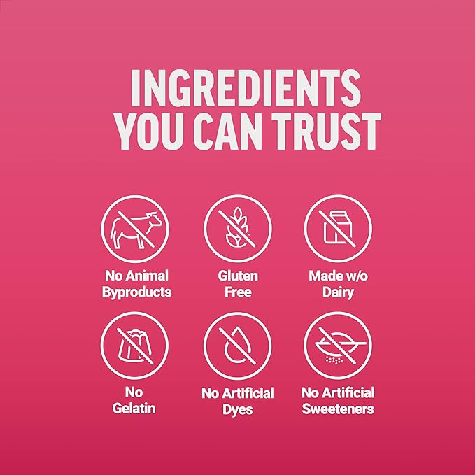 KẸO MỀM THUẦN CHAY SIÊU THỰC PHẨM TĂNG CƯỜNG COLLAGEN VÀ VITAMIN HỖ TRỢ DƯỠNG DA, TÓC & MÓNG - FORCE FACTOR COLLAGEN BOOSTING SUPERFOODS WITH BIOTIN, HYALURONIC ACID, SUPPORTS HAIR, SKIN, NAILS & NATURAL COLLAGEN PRODUCTION ( HỘP 60 VIÊN KẸO MỀM )