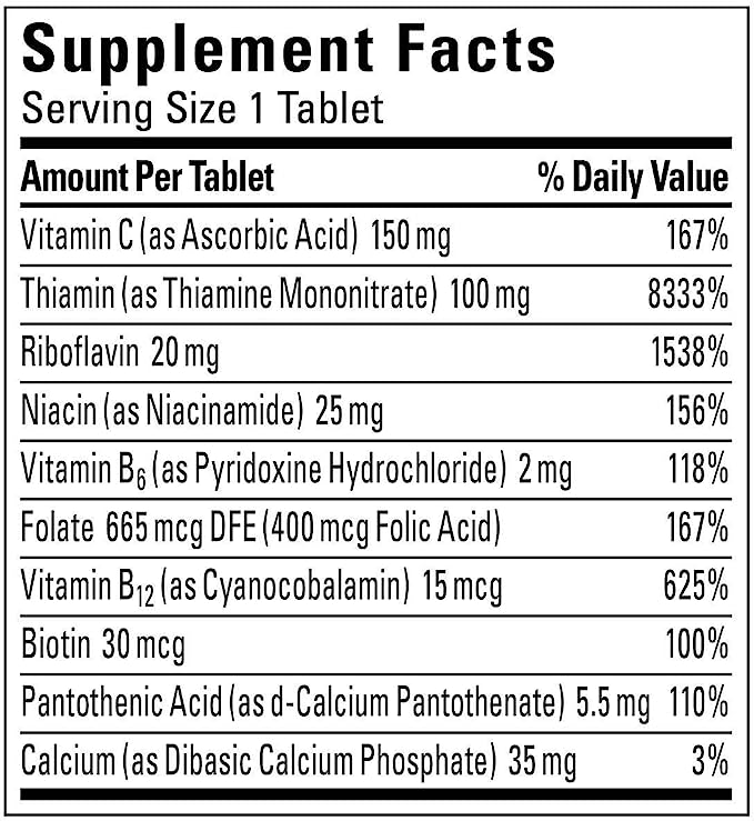 Viên Uống Bổ Sung Vitamin Super B-COMPLEX with C Của NATURE MADE Hộp 460 viên