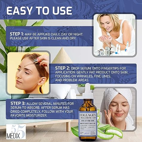 SERUM NÂNG CƠ, SĂN CHẮC DA MẶT MEDIX 5.5 COLLAGEN + HYALURONIC ACID RAPID LIFT + FIRM SERUM 52ML