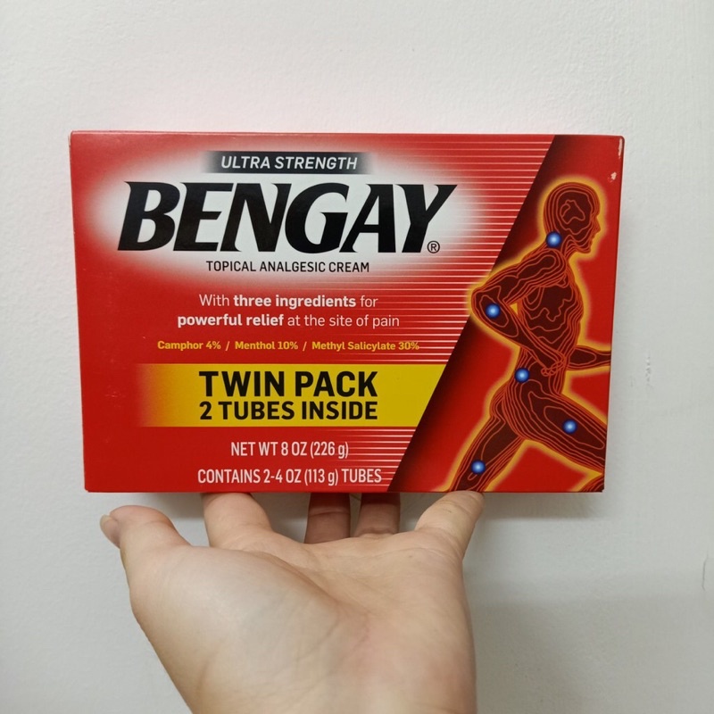 KEM XOA BÓP BENGAY ULTRA STRENGTH, HỘP 226G (2 TUBE 113G)